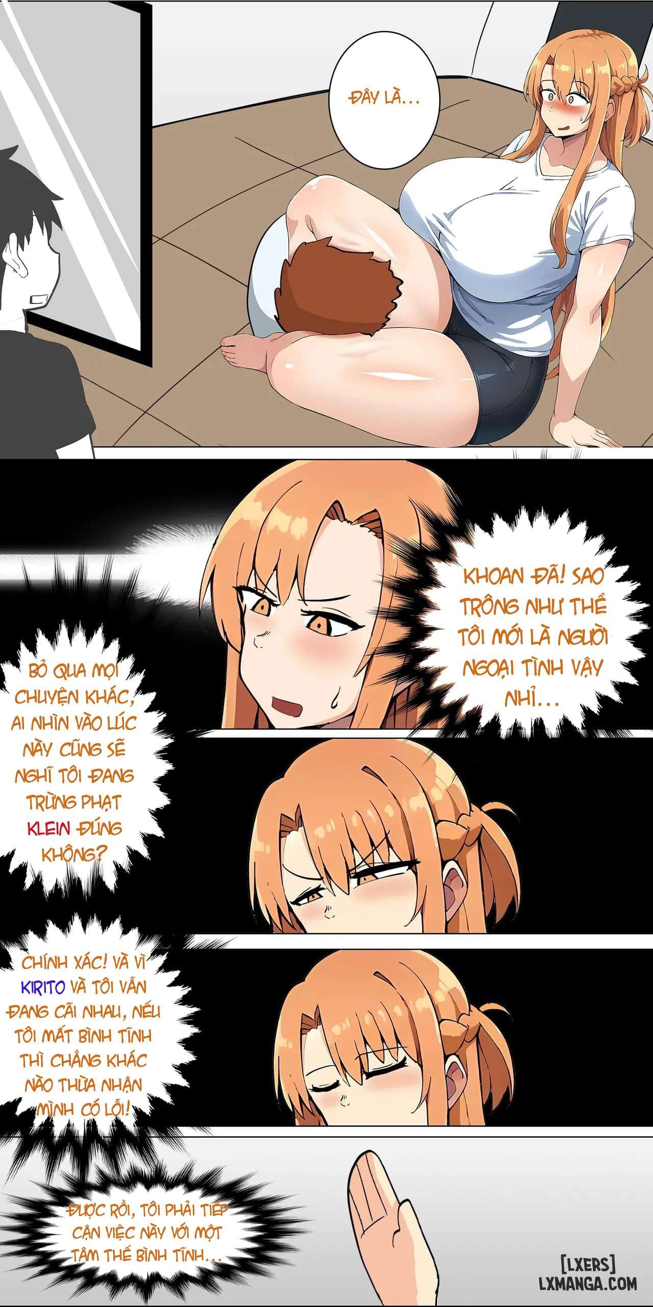 HentaiVN.net - Ảnh 22 - Asuna family - Chap 4