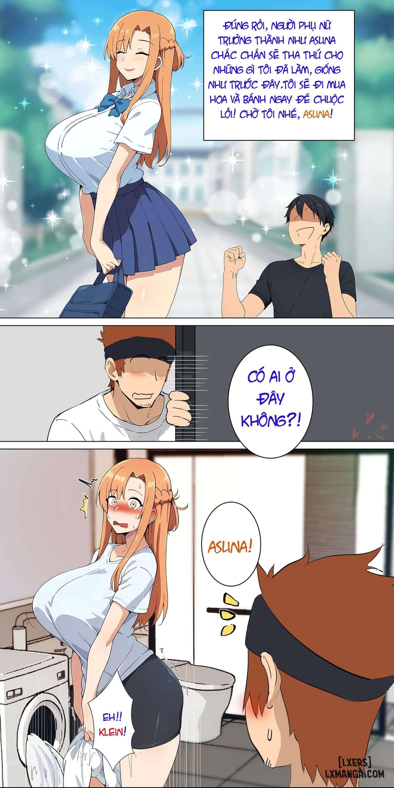 HentaiVN.net - Ảnh 6 - Asuna family - Chap 4
