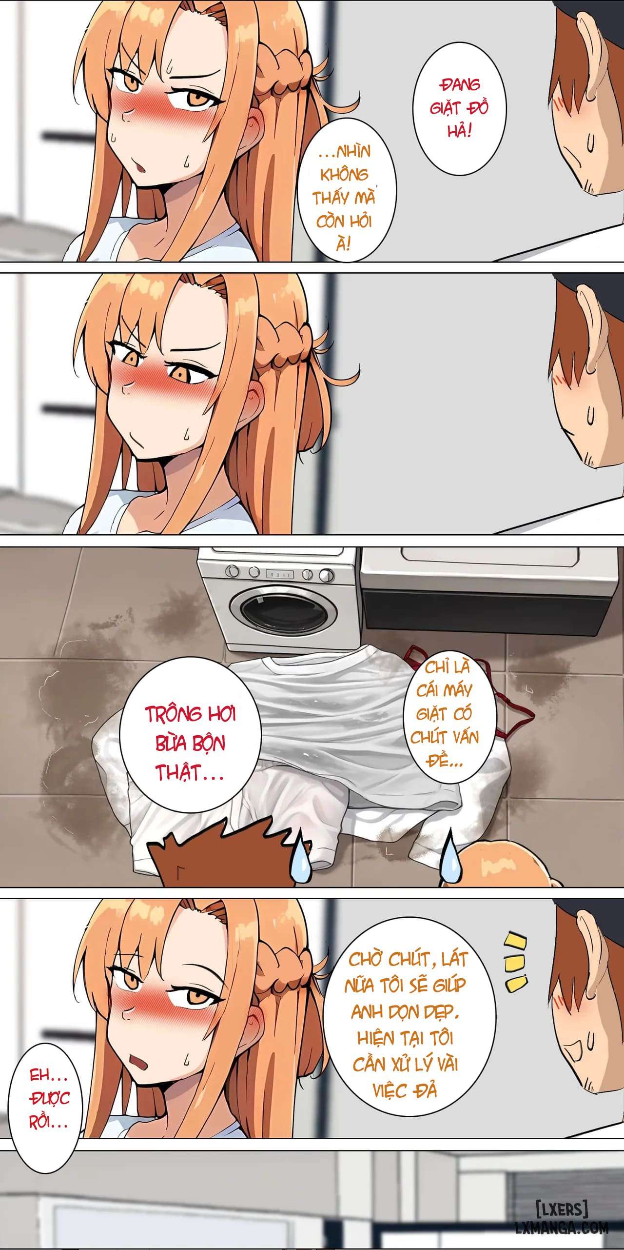 HentaiVN.net - Ảnh 7 - Asuna family - Chap 4
