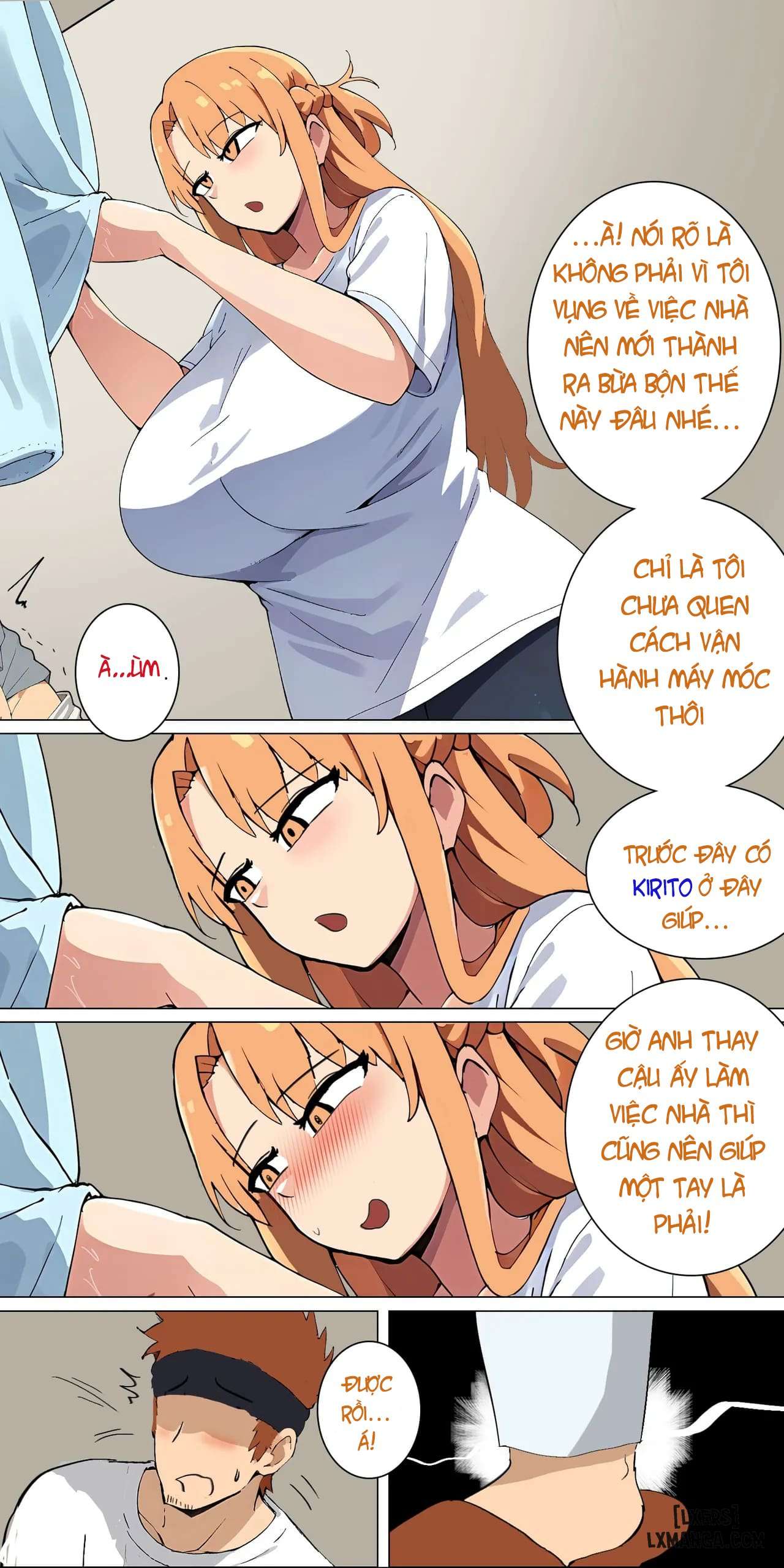 HentaiVN.net - Ảnh 8 - Asuna family - Chap 4