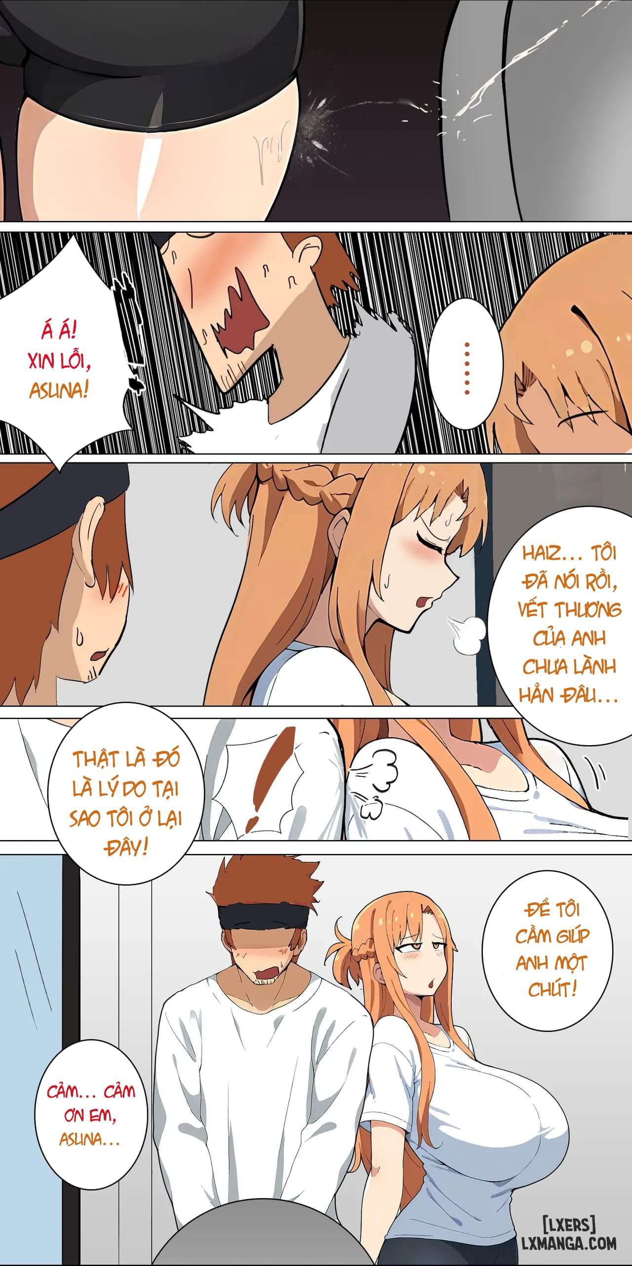 HentaiVN.net - Ảnh 9 - Asuna family - Chap 4