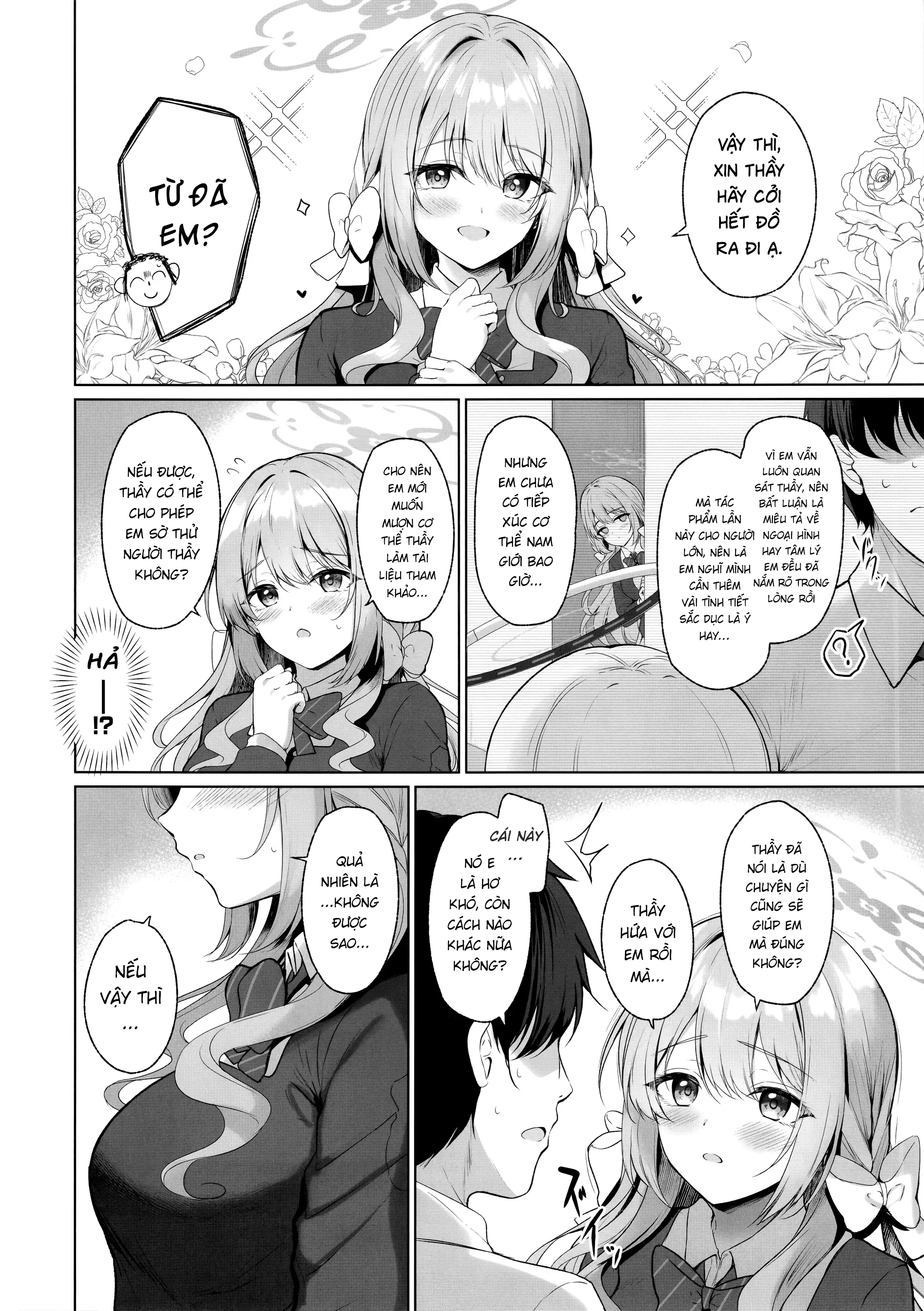 HentaiVN.net - Ảnh 4 - Tất cả là lỗi tại thầy đấy - Chap 1