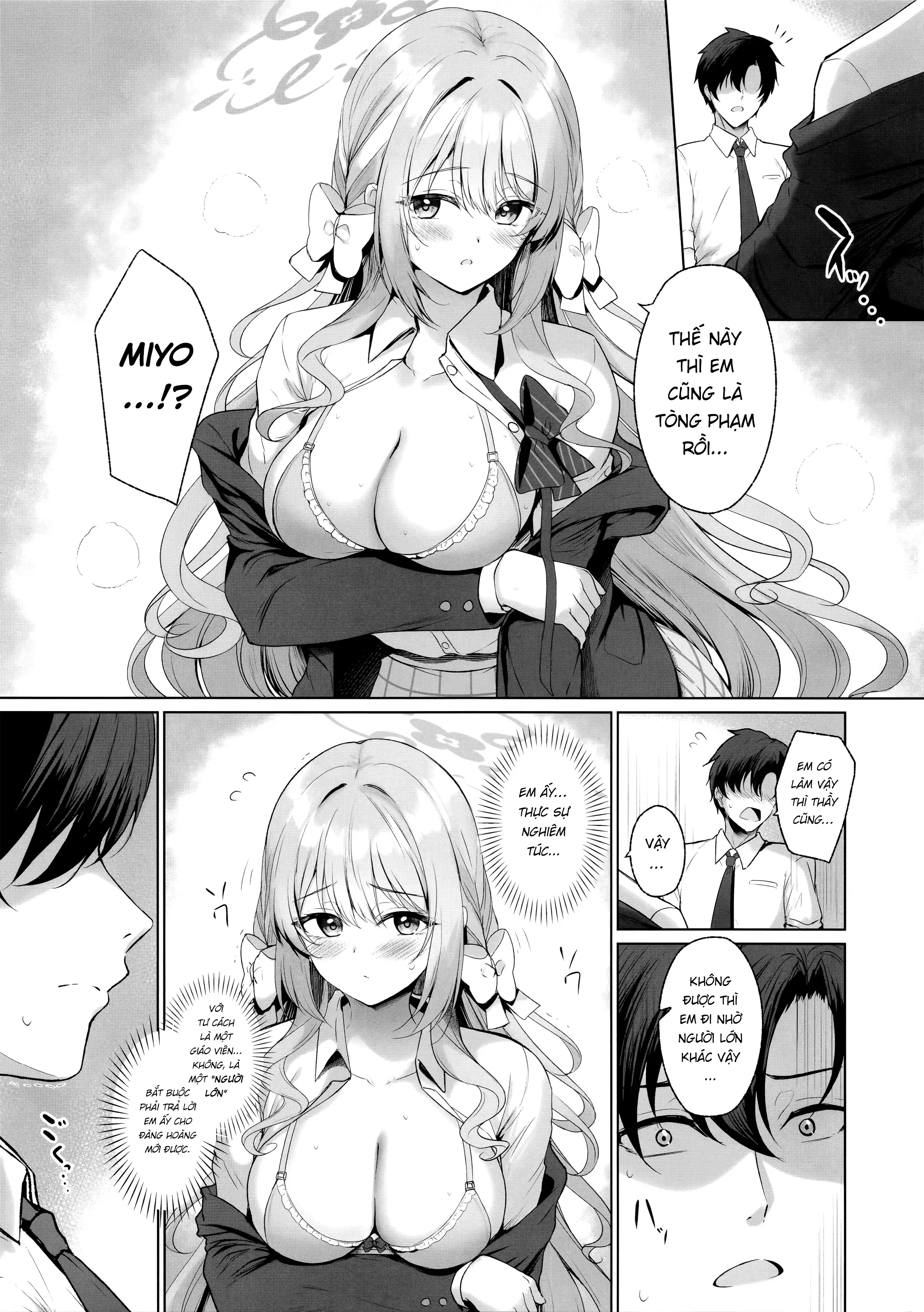 HentaiVN.net - Ảnh 5 - Tất cả là lỗi tại thầy đấy - Chap 1