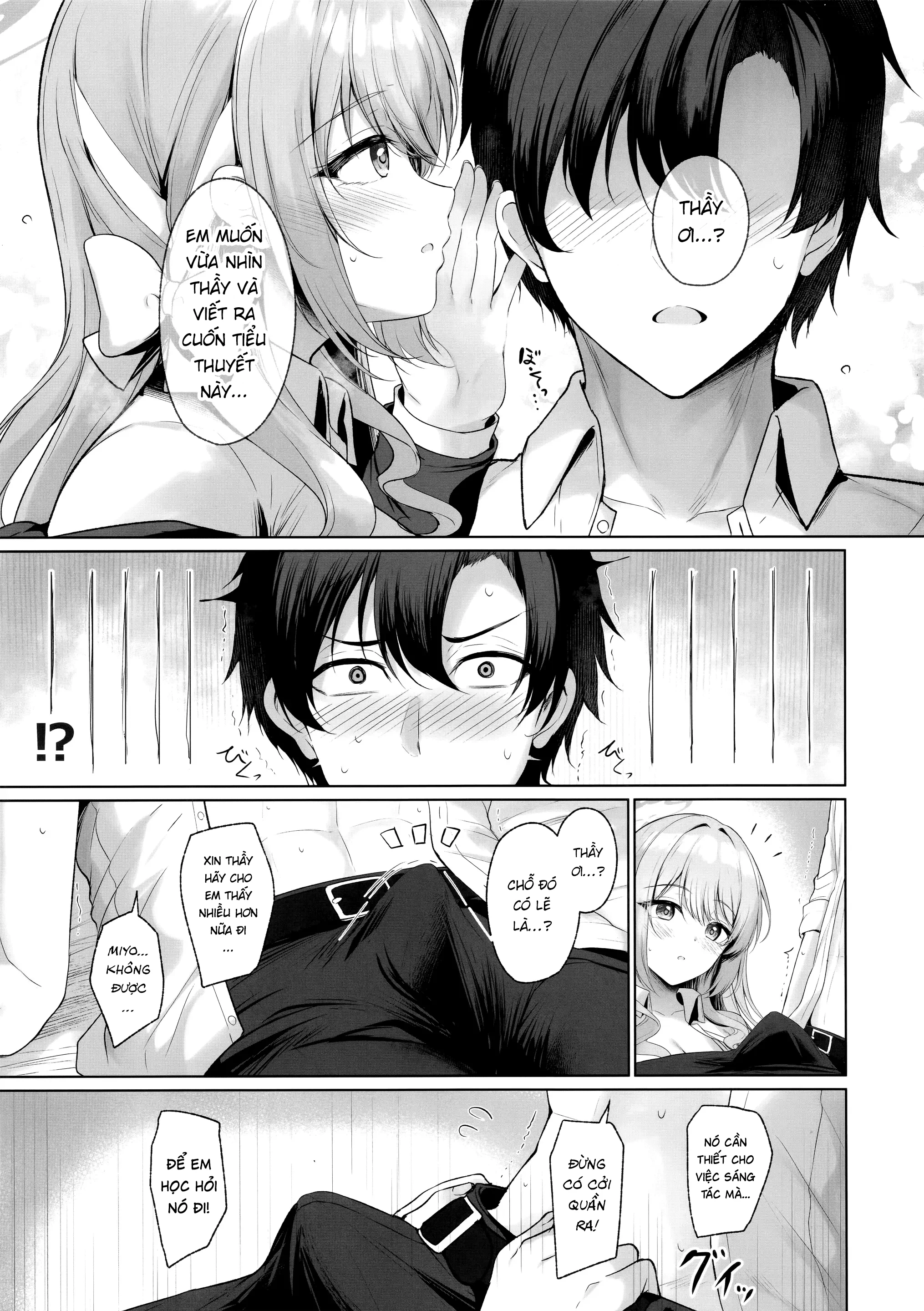 HentaiVN.net - Ảnh 7 - Tất cả là lỗi tại thầy đấy - Chap 1