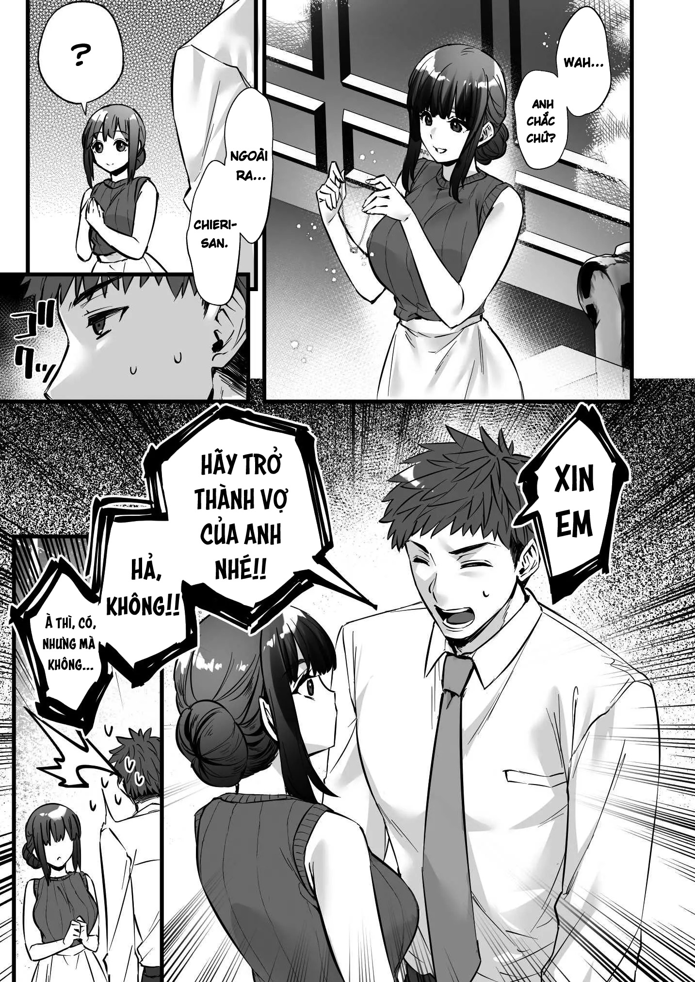 HentaiVN.net - Ảnh 16 - Chinpo no Dekai Ore ga MatchApp de Aishou Saikou na Dosukebe Onna to Deattara - Chap 2