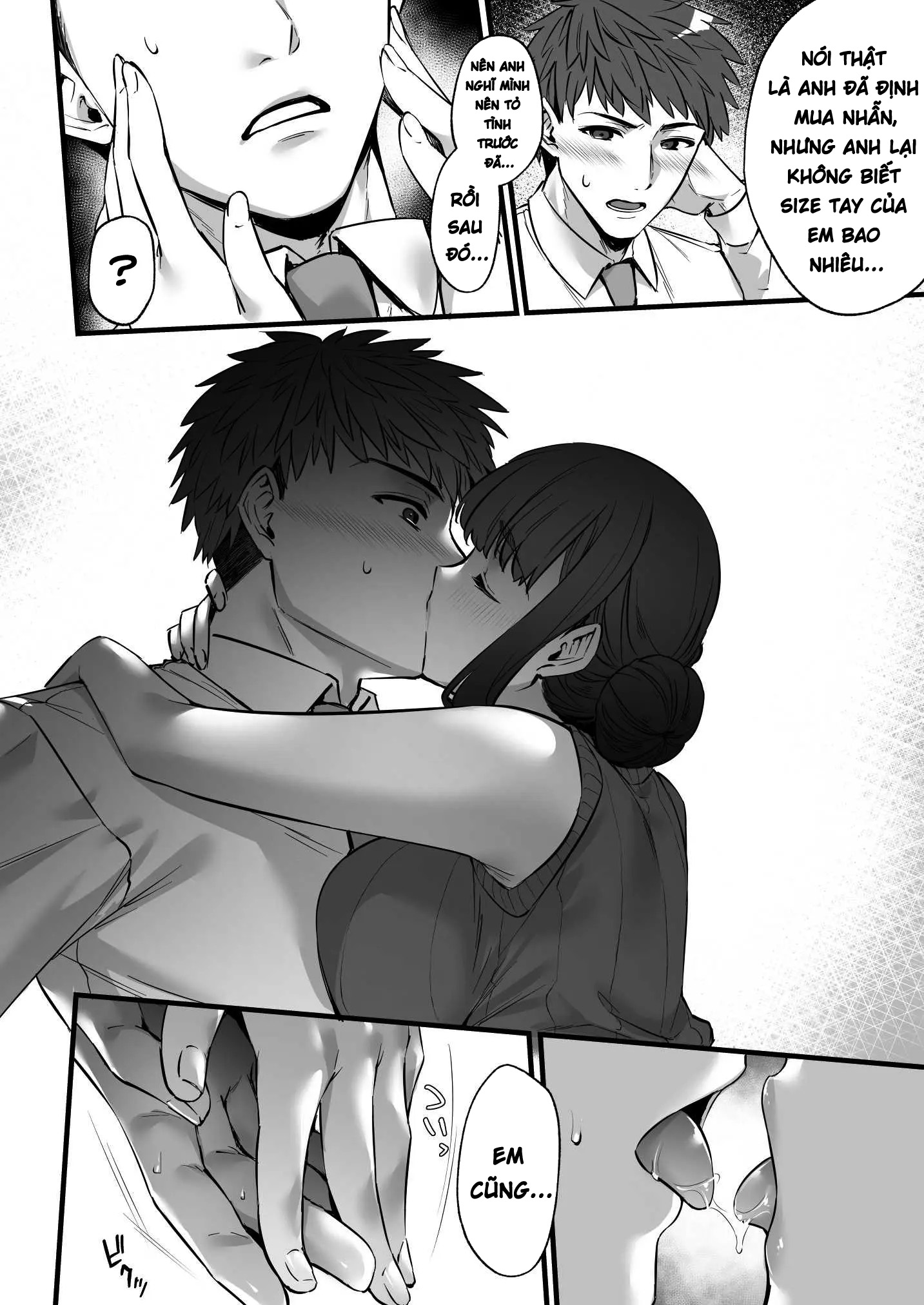 HentaiVN.net - Ảnh 17 - Chinpo no Dekai Ore ga MatchApp de Aishou Saikou na Dosukebe Onna to Deattara - Chap 2