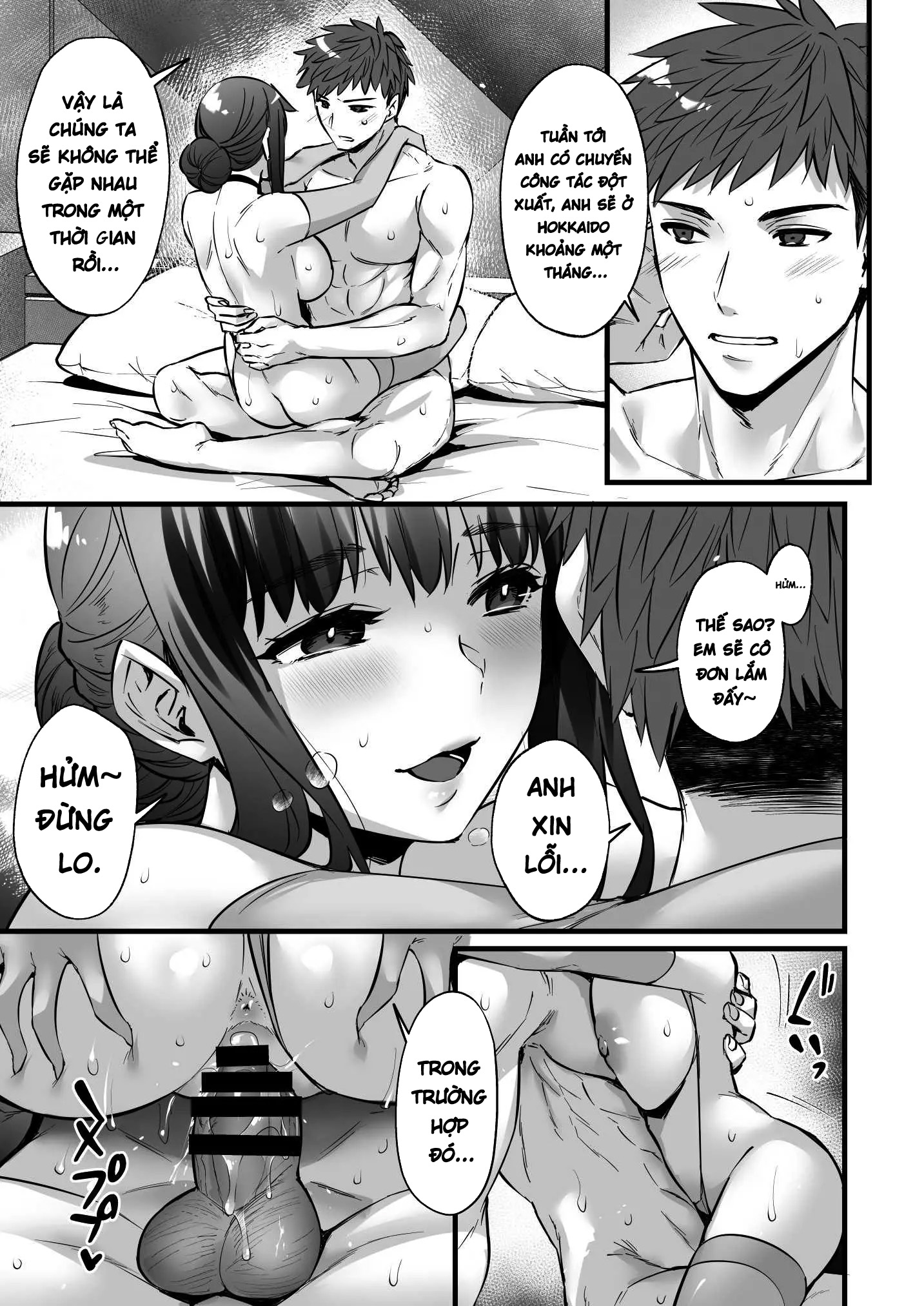 HentaiVN.net - Ảnh 8 - Chinpo no Dekai Ore ga MatchApp de Aishou Saikou na Dosukebe Onna to Deattara - Chap 2