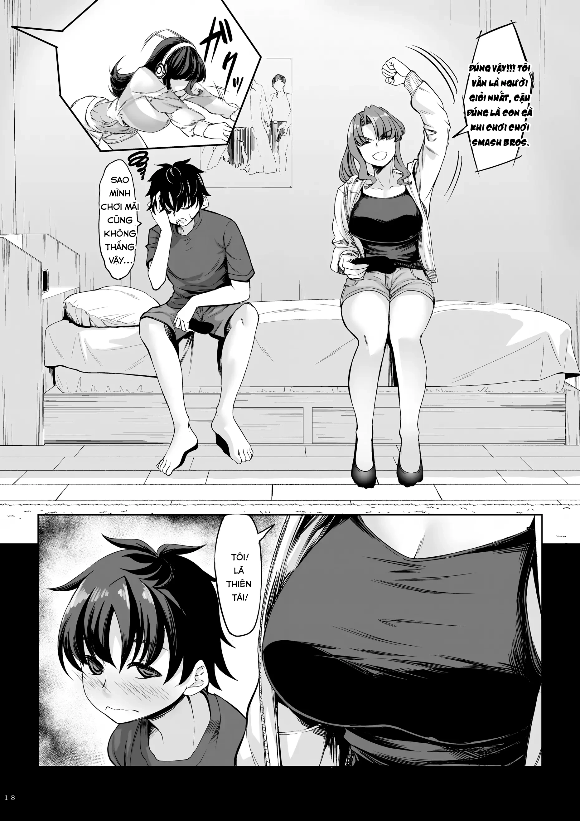 HentaiVN.net - Ảnh 16 - Shinchou 211 Cm No Jirai-Kei Joshi Ni Nerawarete Mou Nigerarenai 2 - Chap 1
