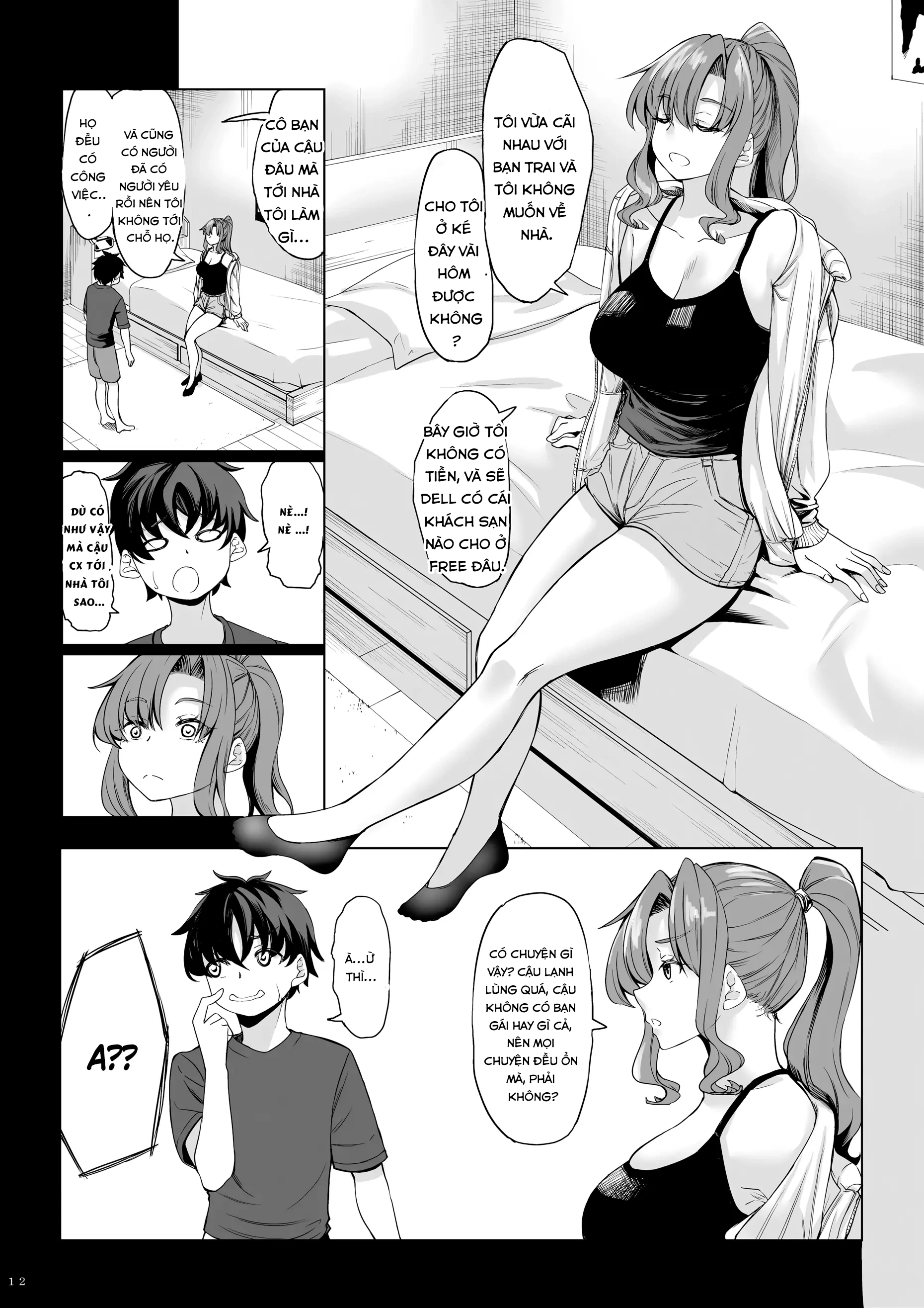 HentaiVN.net - Ảnh 10 - Shinchou 211 Cm No Jirai-Kei Joshi Ni Nerawarete Mou Nigerarenai 2 - Chap 1