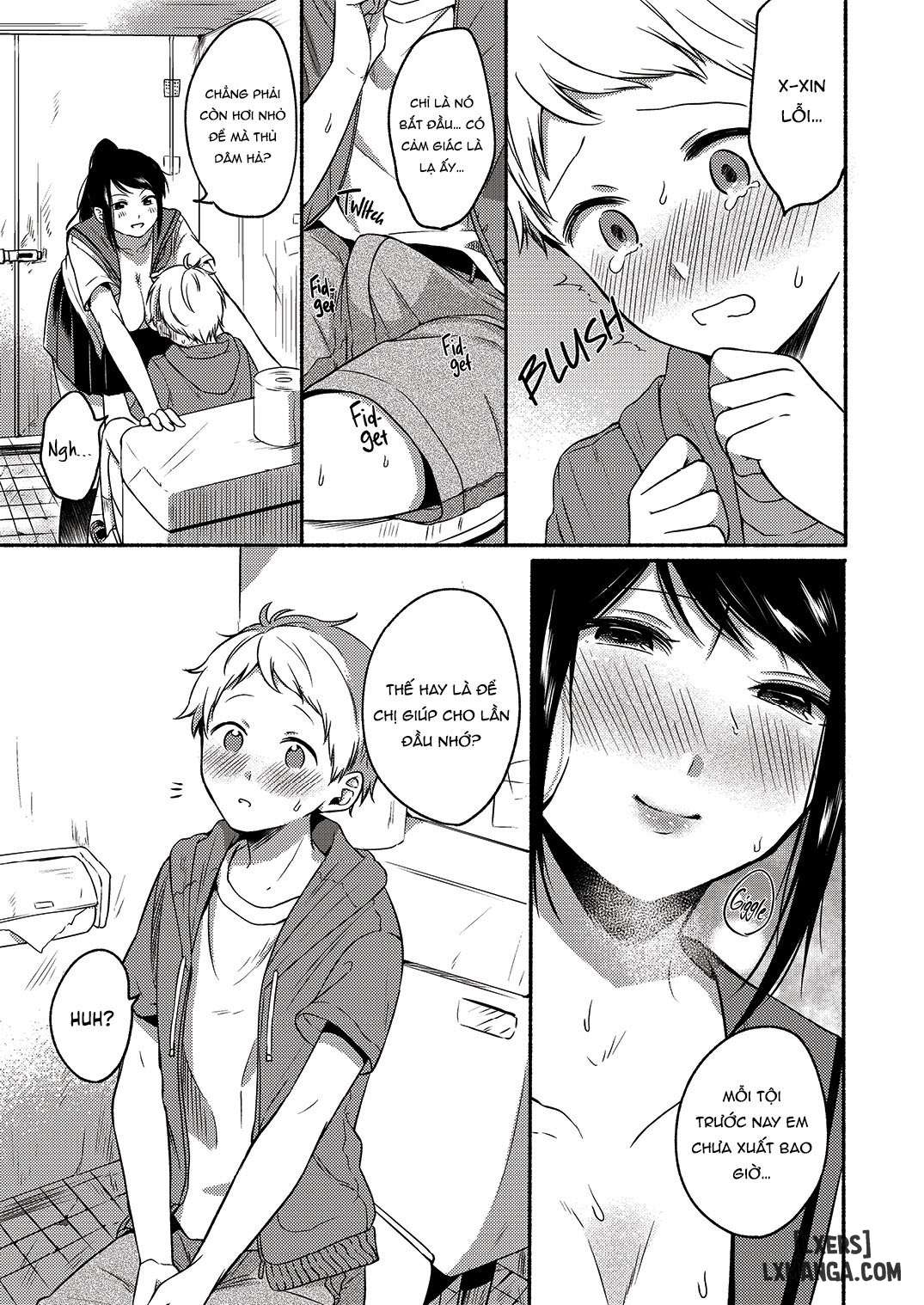 HentaiVN.net - Ảnh 10 - My First Orgasm: Lovey-Dovey Sex with a Girl Who Runs @#NSFW Account - Chap 1