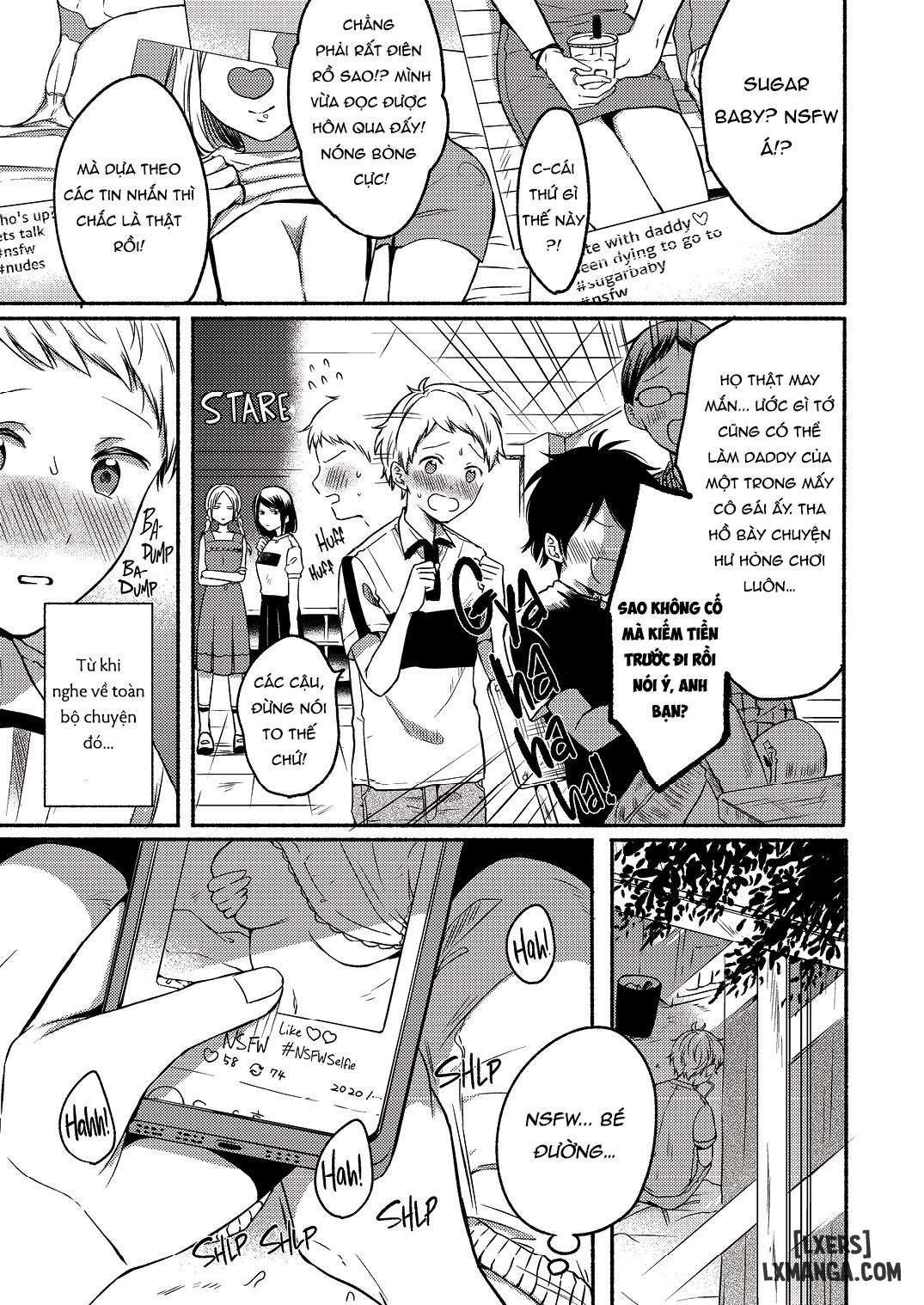 HentaiVN.net - Ảnh 4 - My First Orgasm: Lovey-Dovey Sex with a Girl Who Runs @#NSFW Account - Chap 1