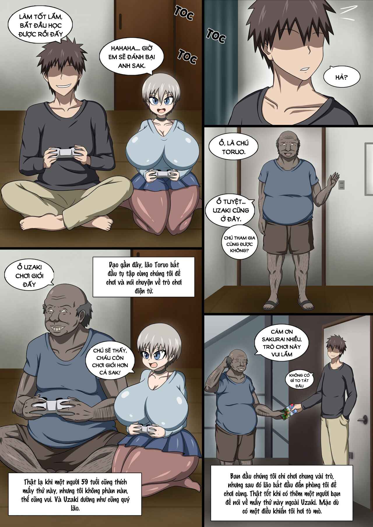HentaiVN.net - Ảnh 3 - NTR Uzaki-chan's Secret - Chap 1