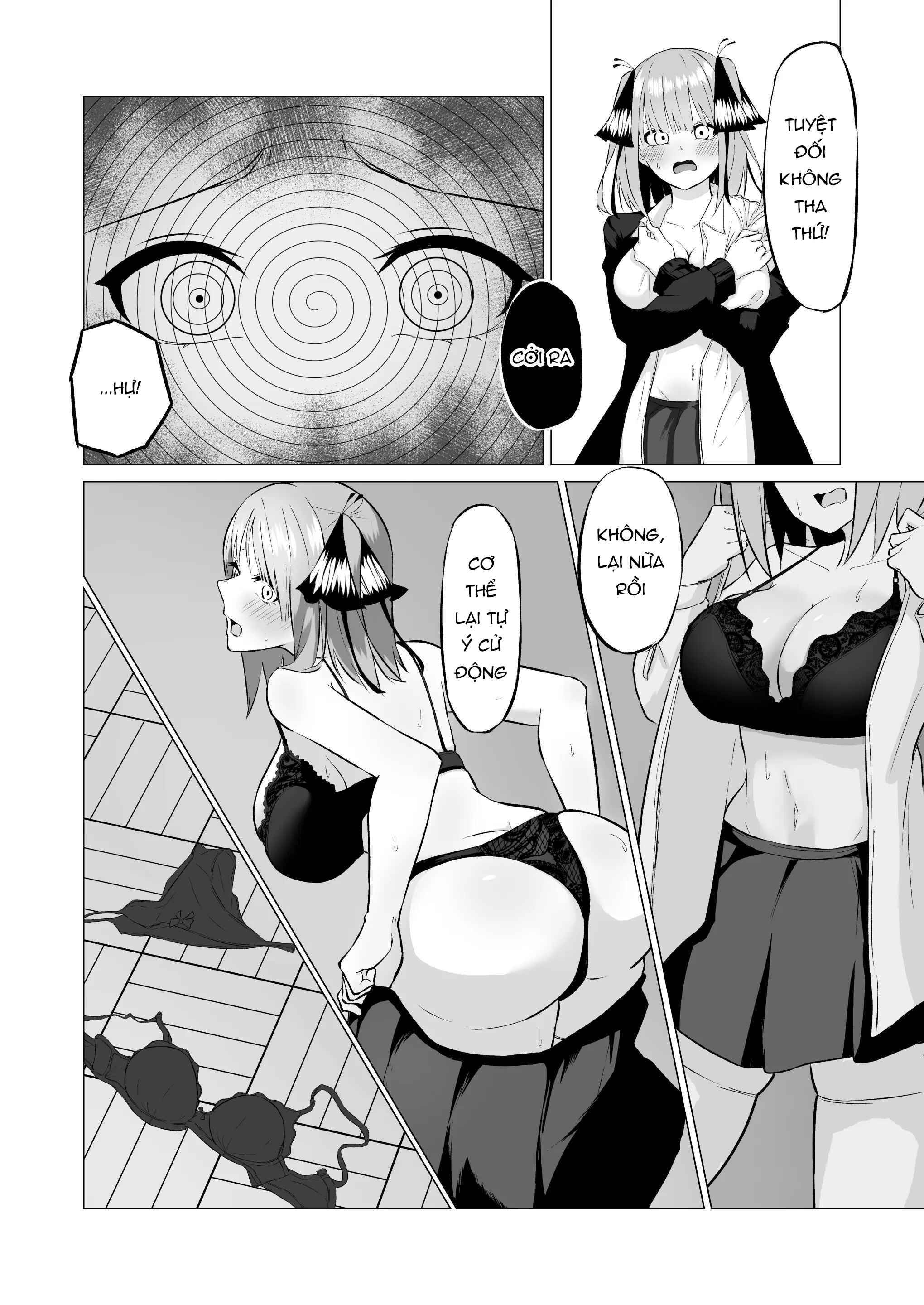 HentaiVN.net - Ảnh 11 - Hipnotizado a Nino Nakano - Chap 1