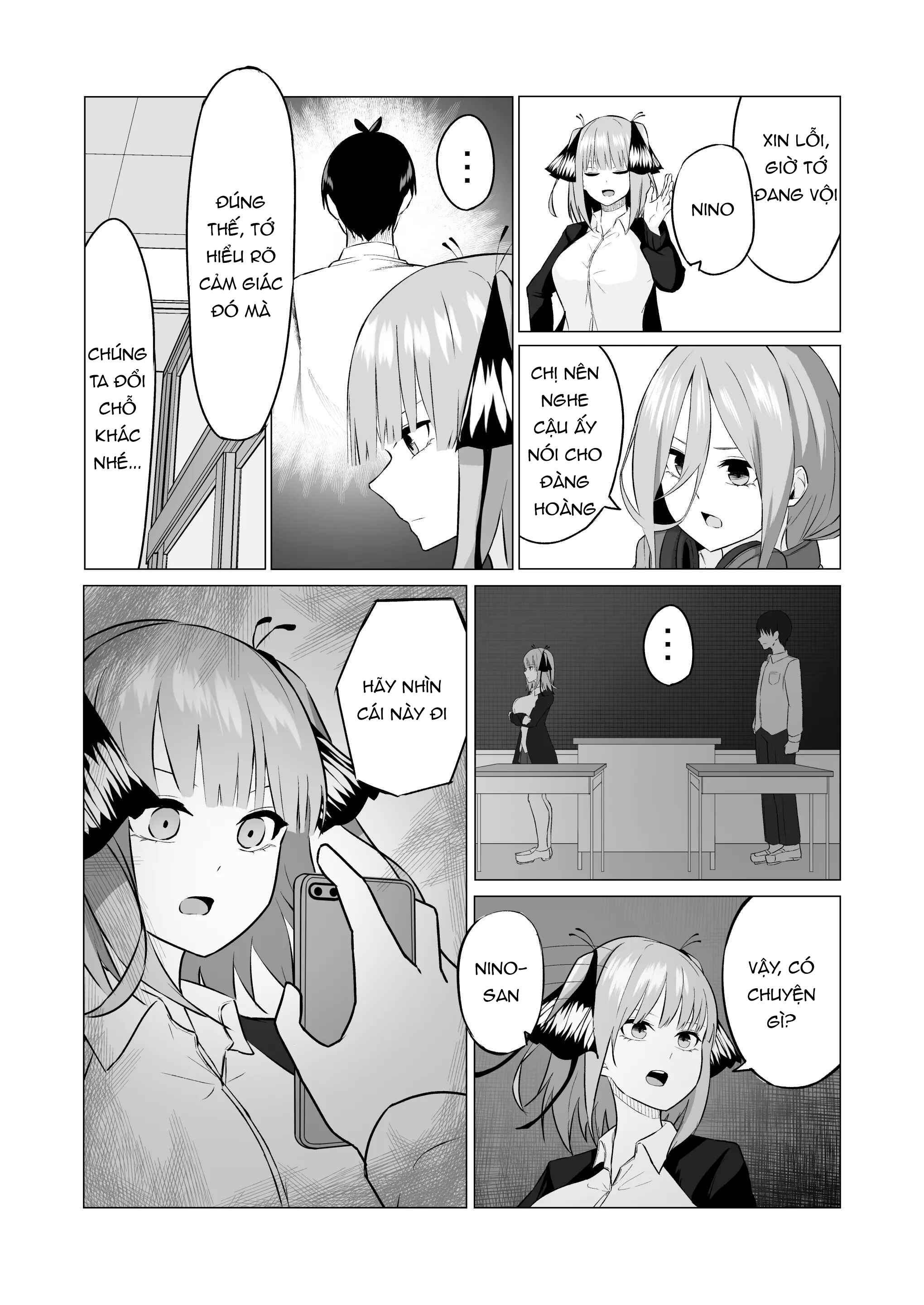 HentaiVN.net - Ảnh 7 - Hipnotizado a Nino Nakano - Chap 1