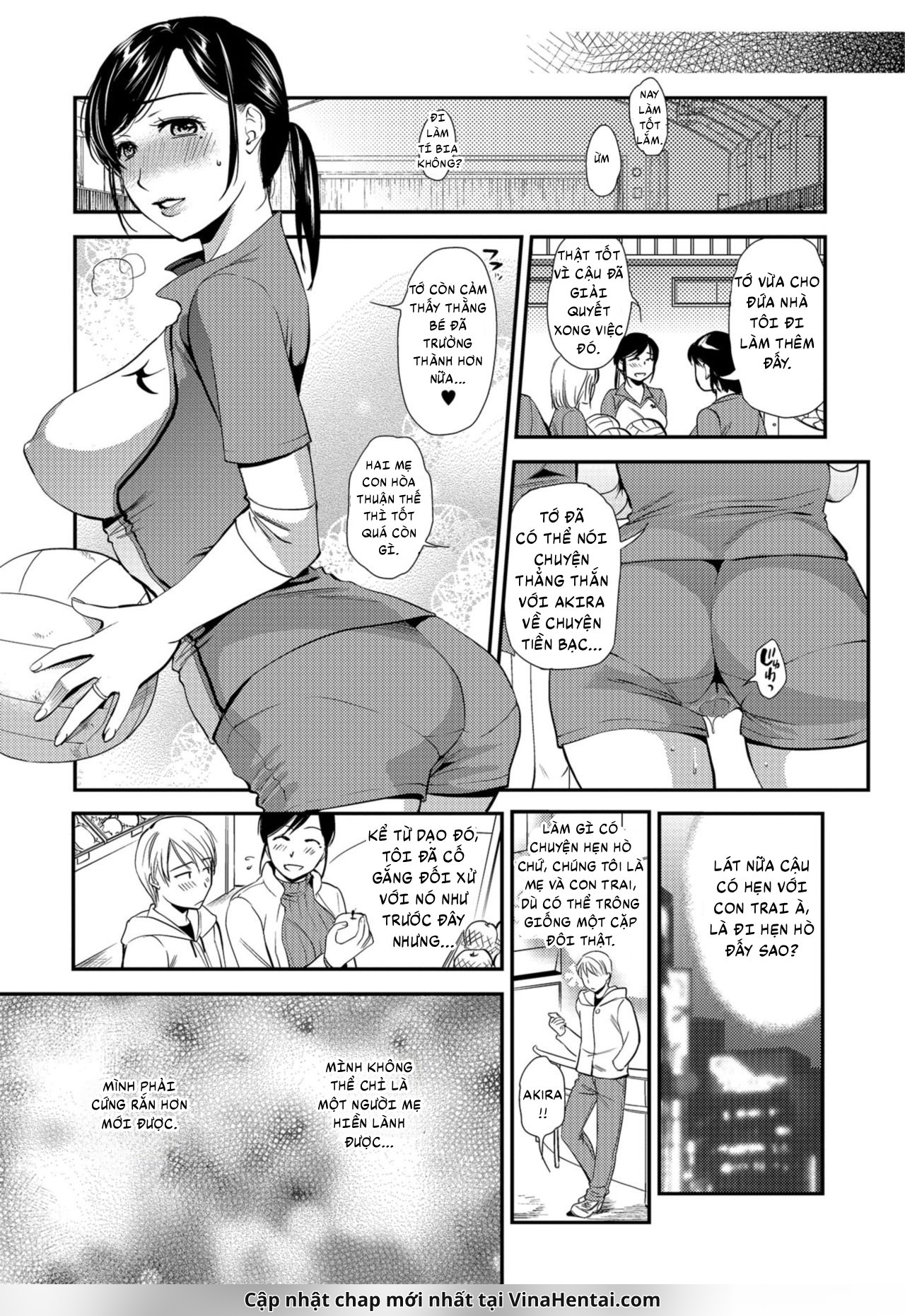 HentaiVN.net - Ảnh 14 - Rutting Mother and Son - Mother Tends to Worry - Chap 1