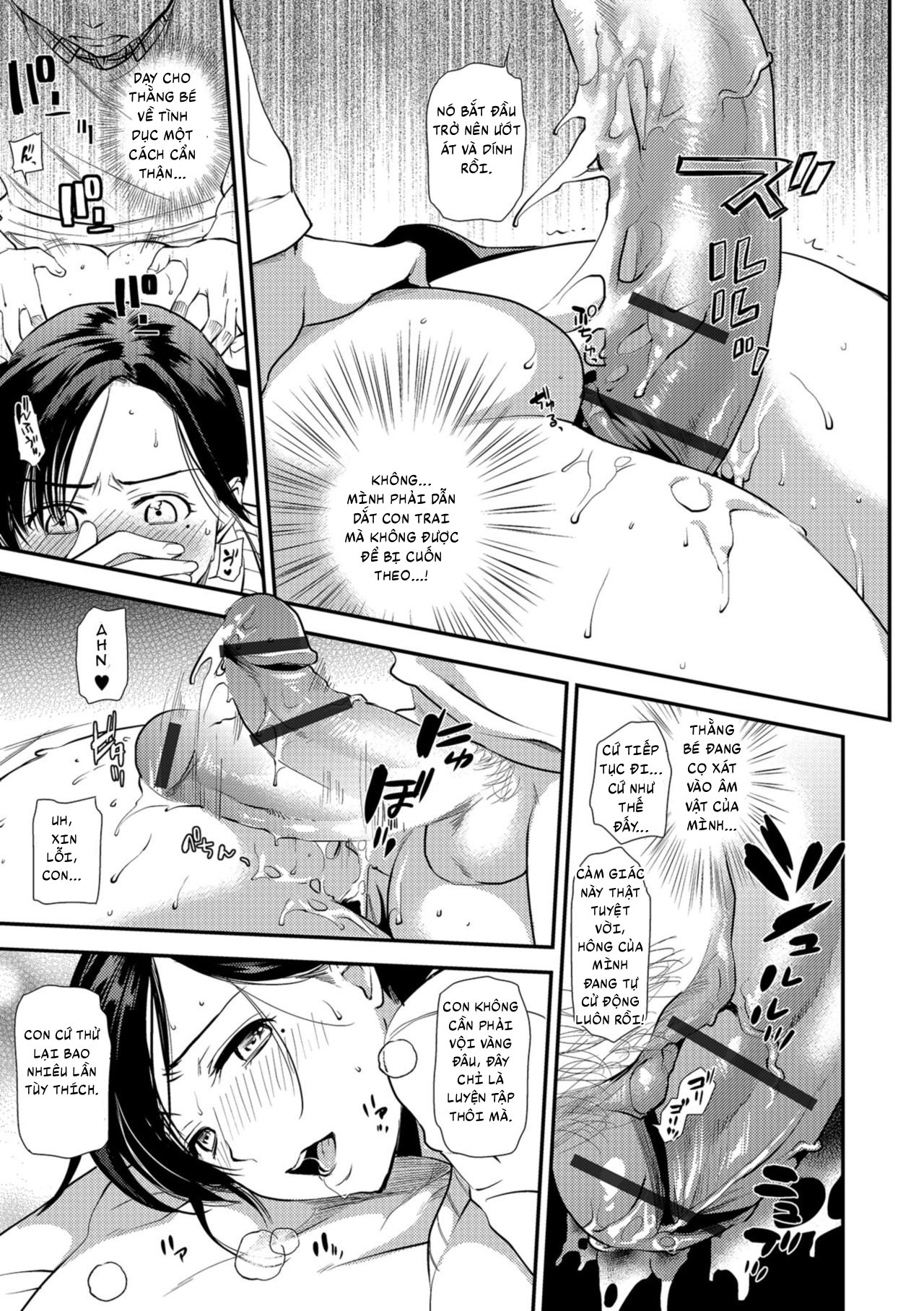 HentaiVN.net - Ảnh 34 - Rutting Mother and Son - Mother Tends to Worry - Chap 1