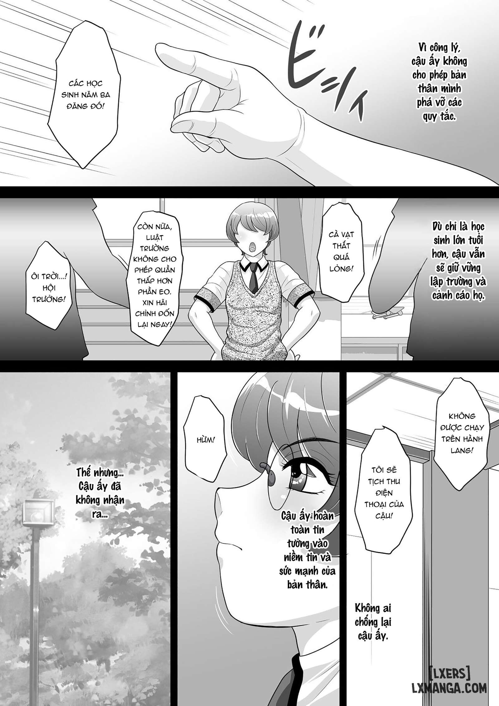 HentaiVN.net - Ảnh 3 - Ki no Tsuyoi Seitokaichou Hikaru-kun Ketsuiki Sokuochi Mesu-ka Nisshi - Chap 1