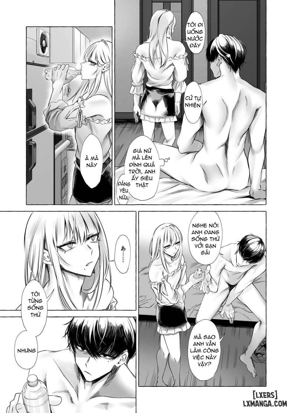 HentaiVN.net - Ảnh 36 - Josou DeliHeal Yondara, Kaisha no Joushi ga Kita - Chap 1