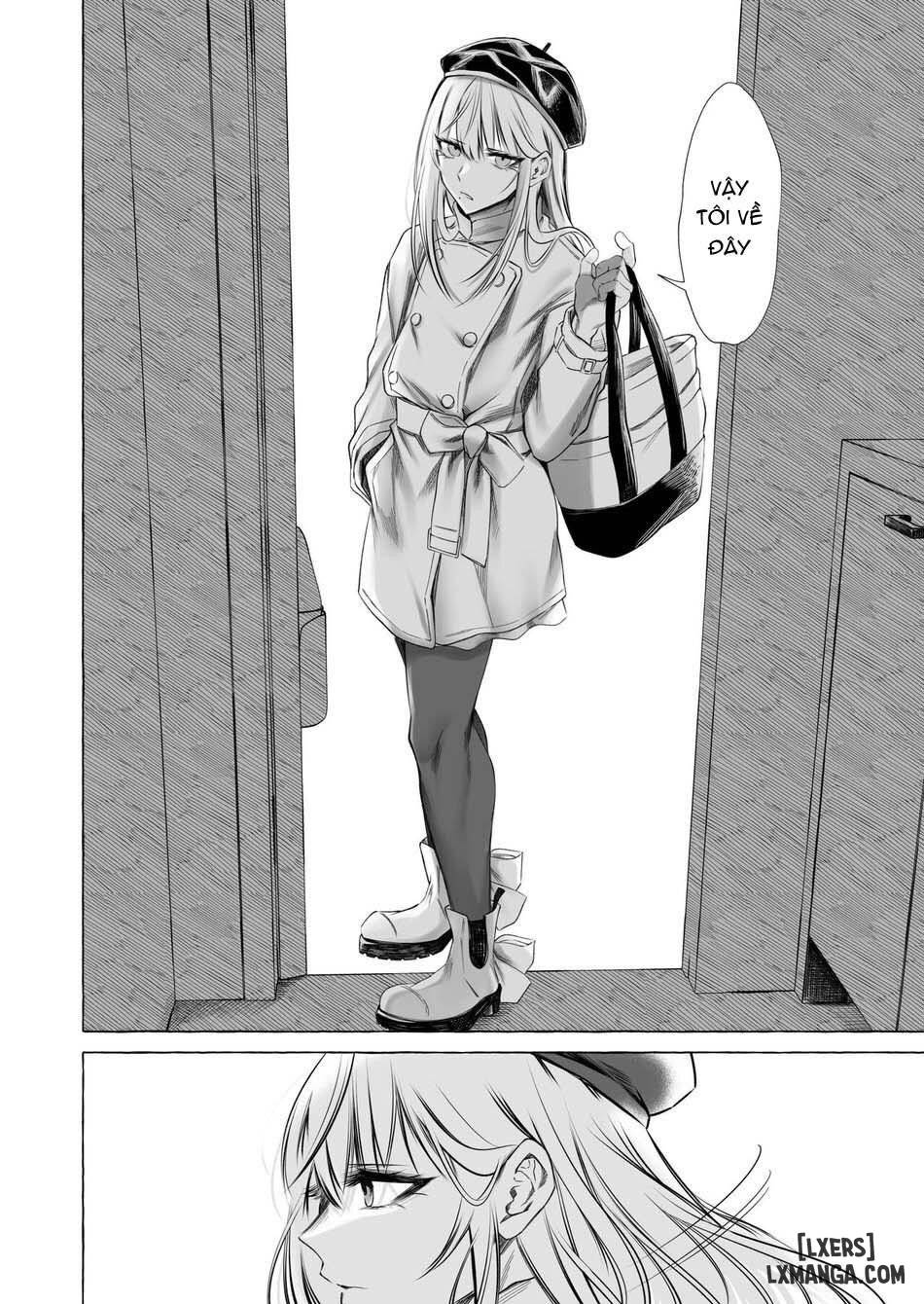 HentaiVN.net - Ảnh 39 - Josou DeliHeal Yondara, Kaisha no Joushi ga Kita - Chap 1