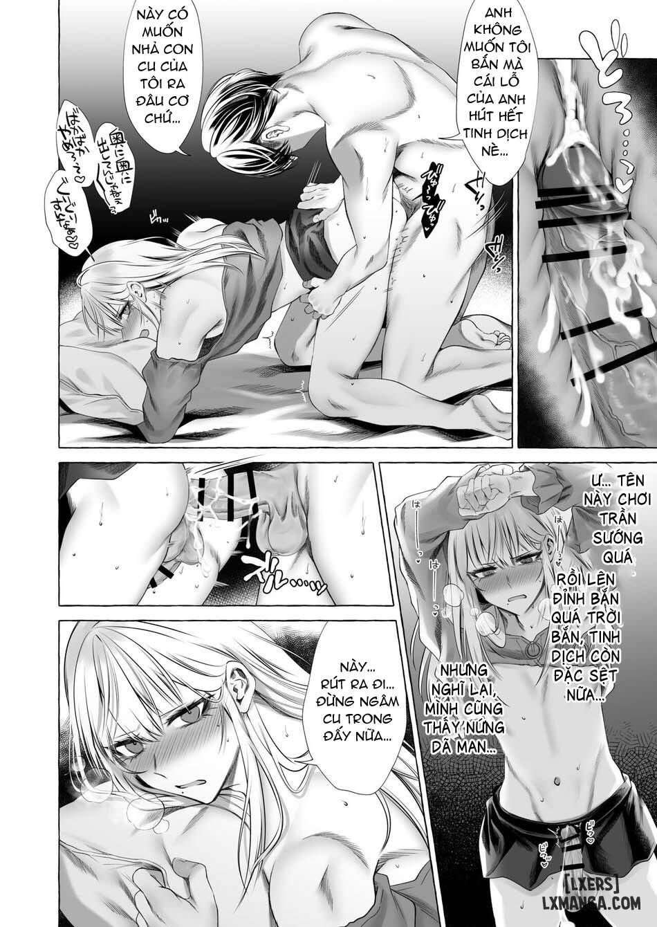 HentaiVN.net - Ảnh 50 - Josou DeliHeal Yondara, Kaisha no Joushi ga Kita - Chap 1