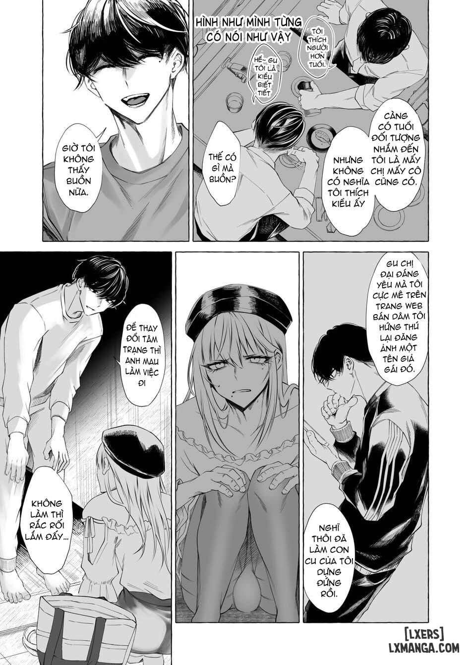 HentaiVN.net - Ảnh 9 - Josou DeliHeal Yondara, Kaisha no Joushi ga Kita - Chap 1