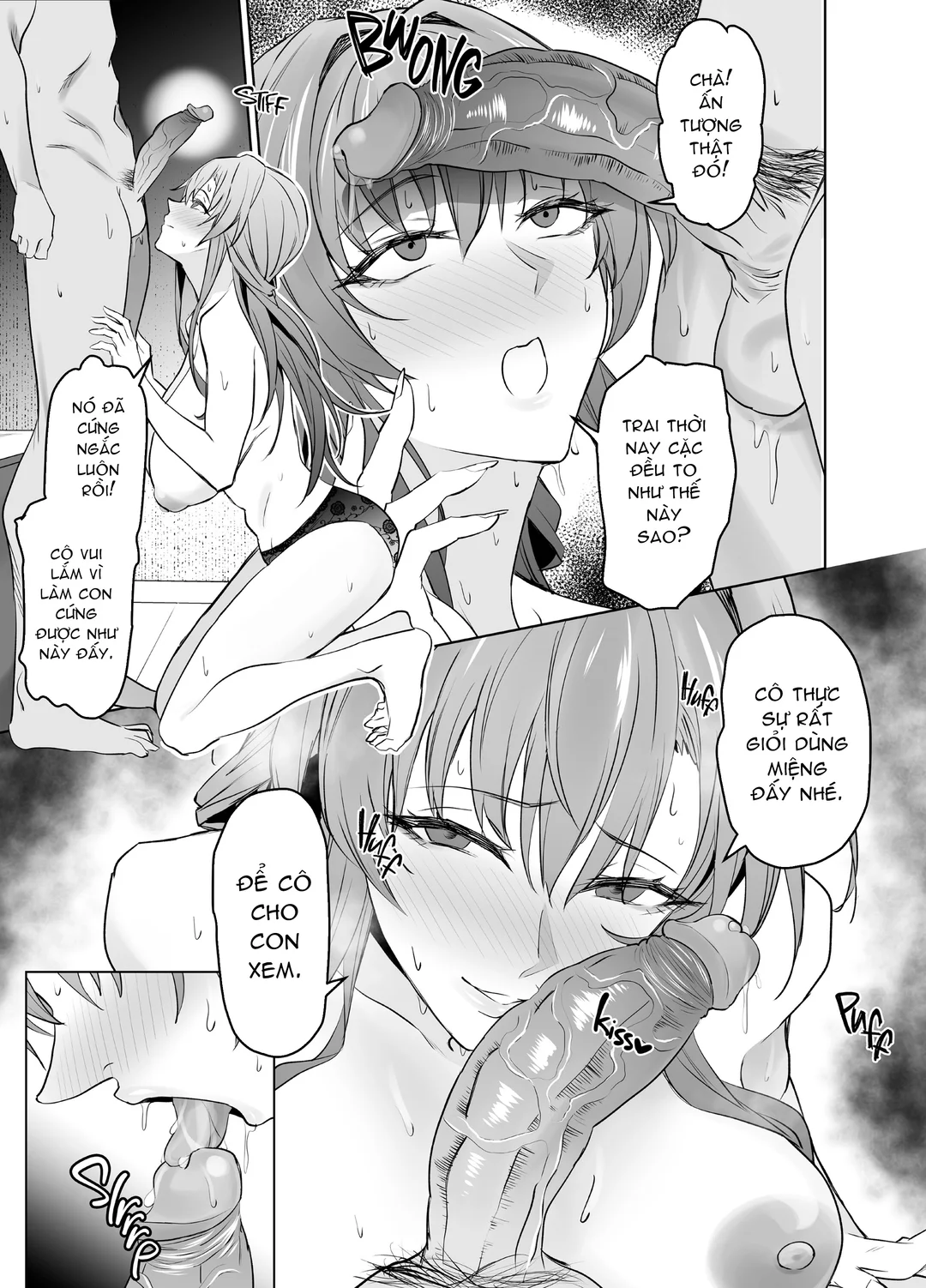 HentaiVN.net - Ảnh 12 - Thỏa thuận với Mẹ bạn gái - Chap 1