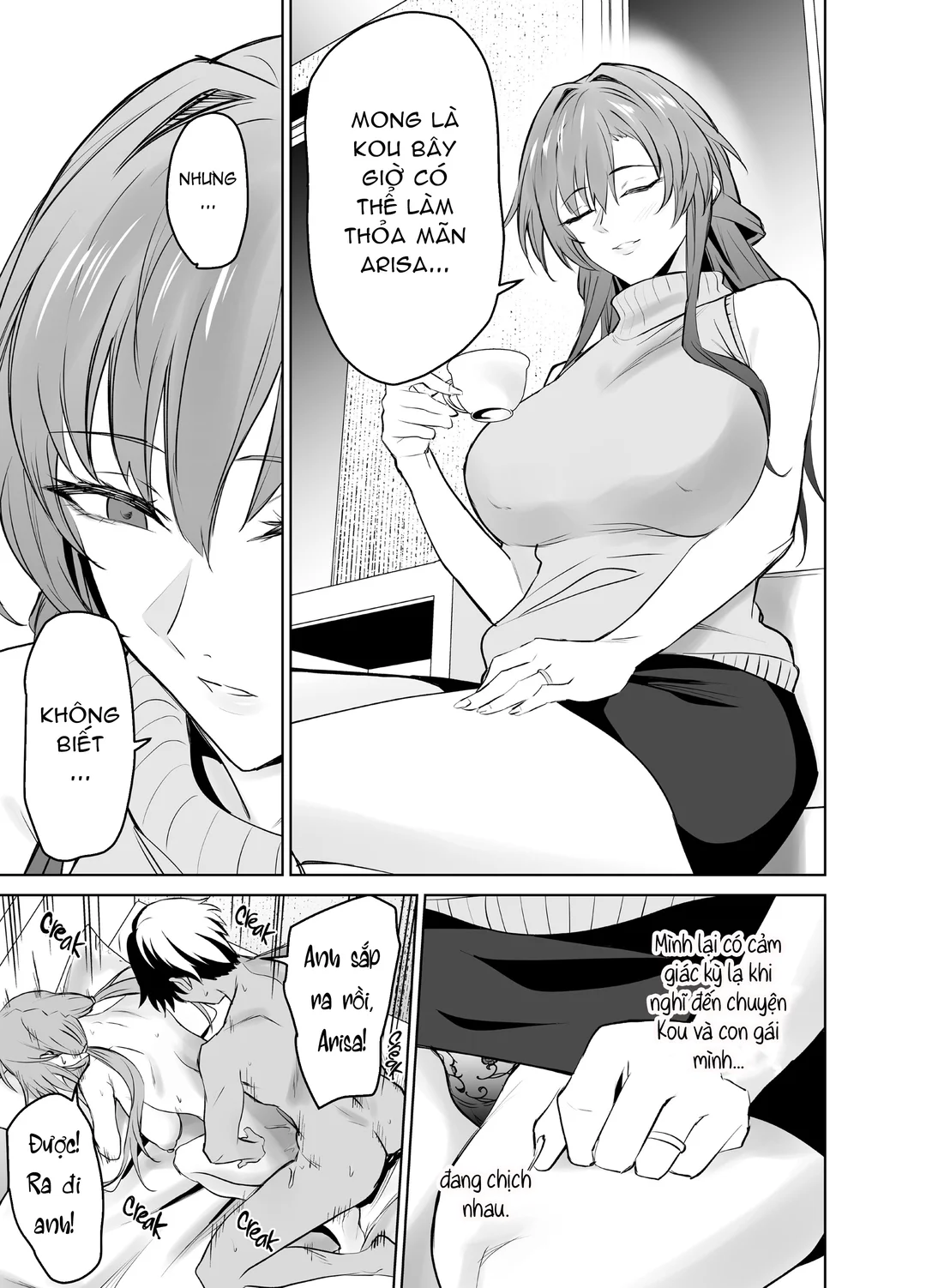 HentaiVN.net - Ảnh 26 - Thỏa thuận với Mẹ bạn gái - Chap 1
