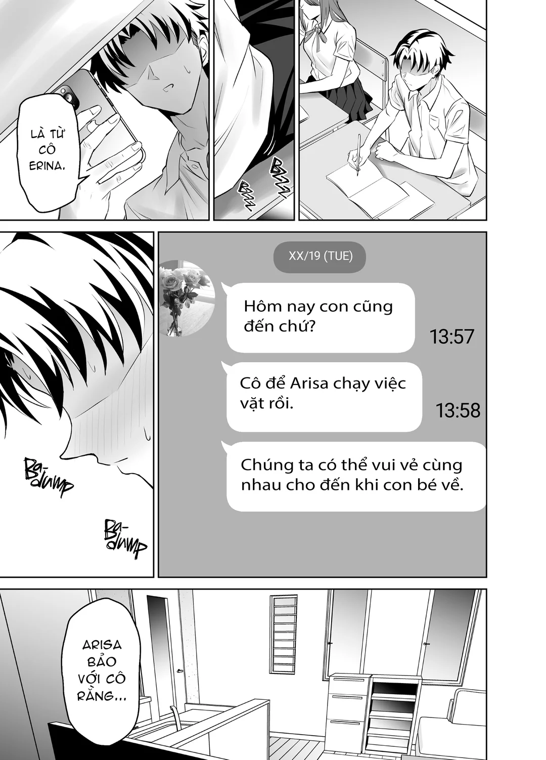 HentaiVN.net - Ảnh 28 - Thỏa thuận với Mẹ bạn gái - Chap 1