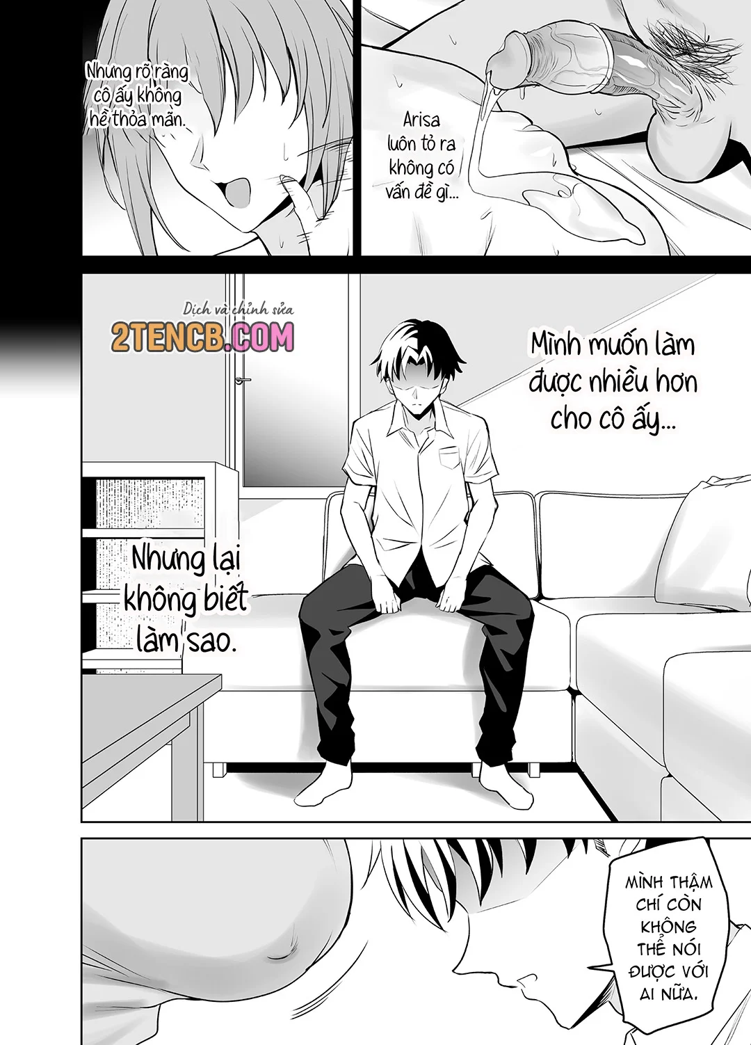 HentaiVN.net - Ảnh 3 - Thỏa thuận với Mẹ bạn gái - Chap 1