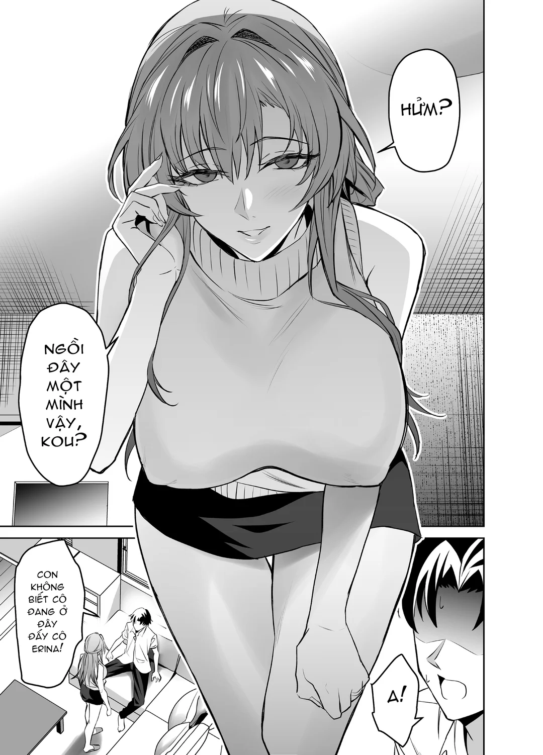 HentaiVN.net - Ảnh 4 - Thỏa thuận với Mẹ bạn gái - Chap 1