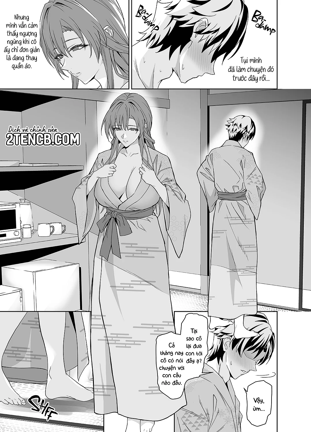 HentaiVN.net - Ảnh 13 - Thỏa thuận với Mẹ bạn gái - Chap 2