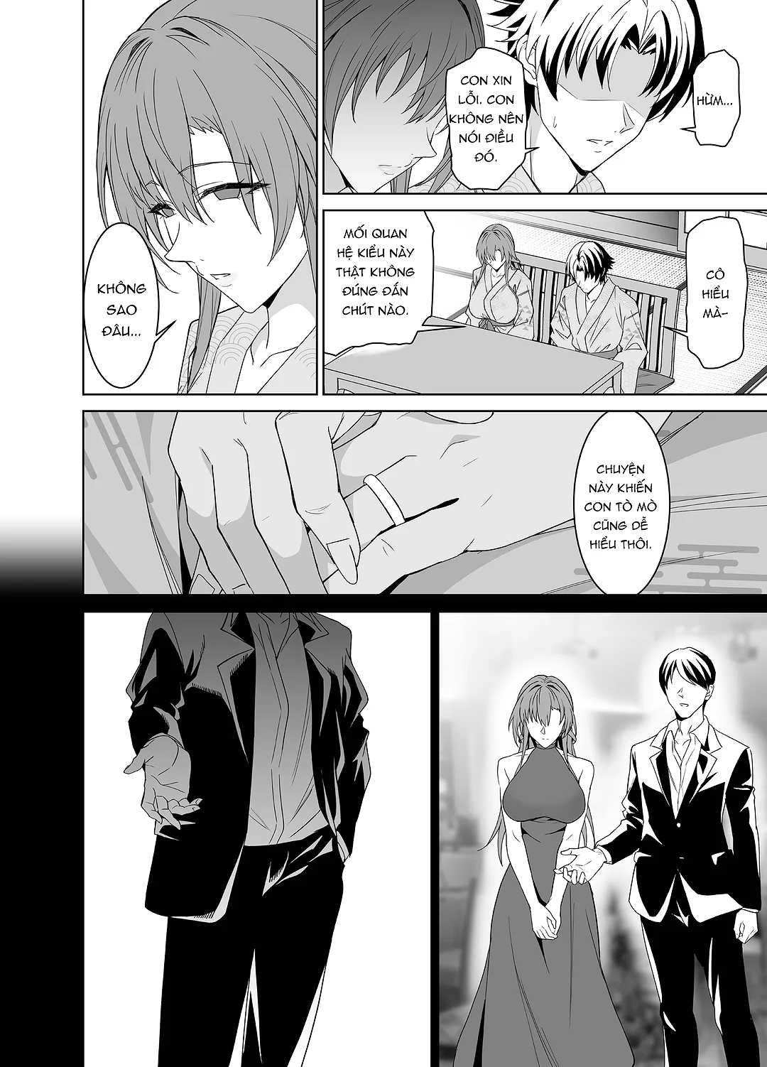 HentaiVN.net - Ảnh 54 - Thỏa thuận với Mẹ bạn gái - Chap 2