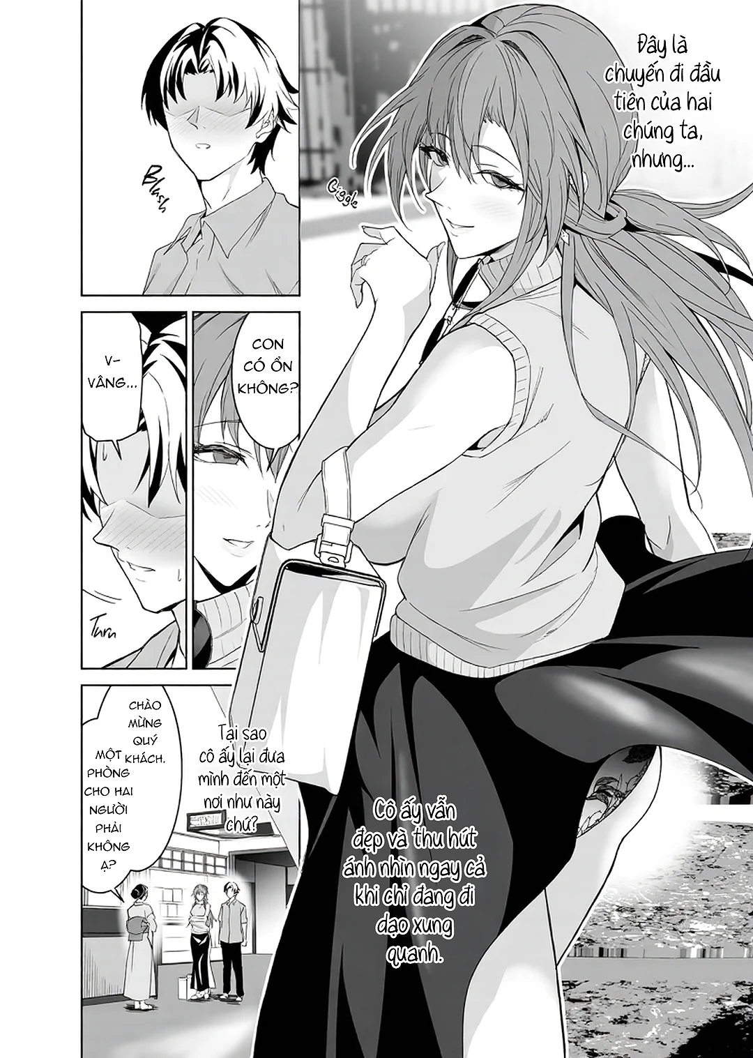 HentaiVN.net - Ảnh 8 - Thỏa thuận với Mẹ bạn gái - Chap 2