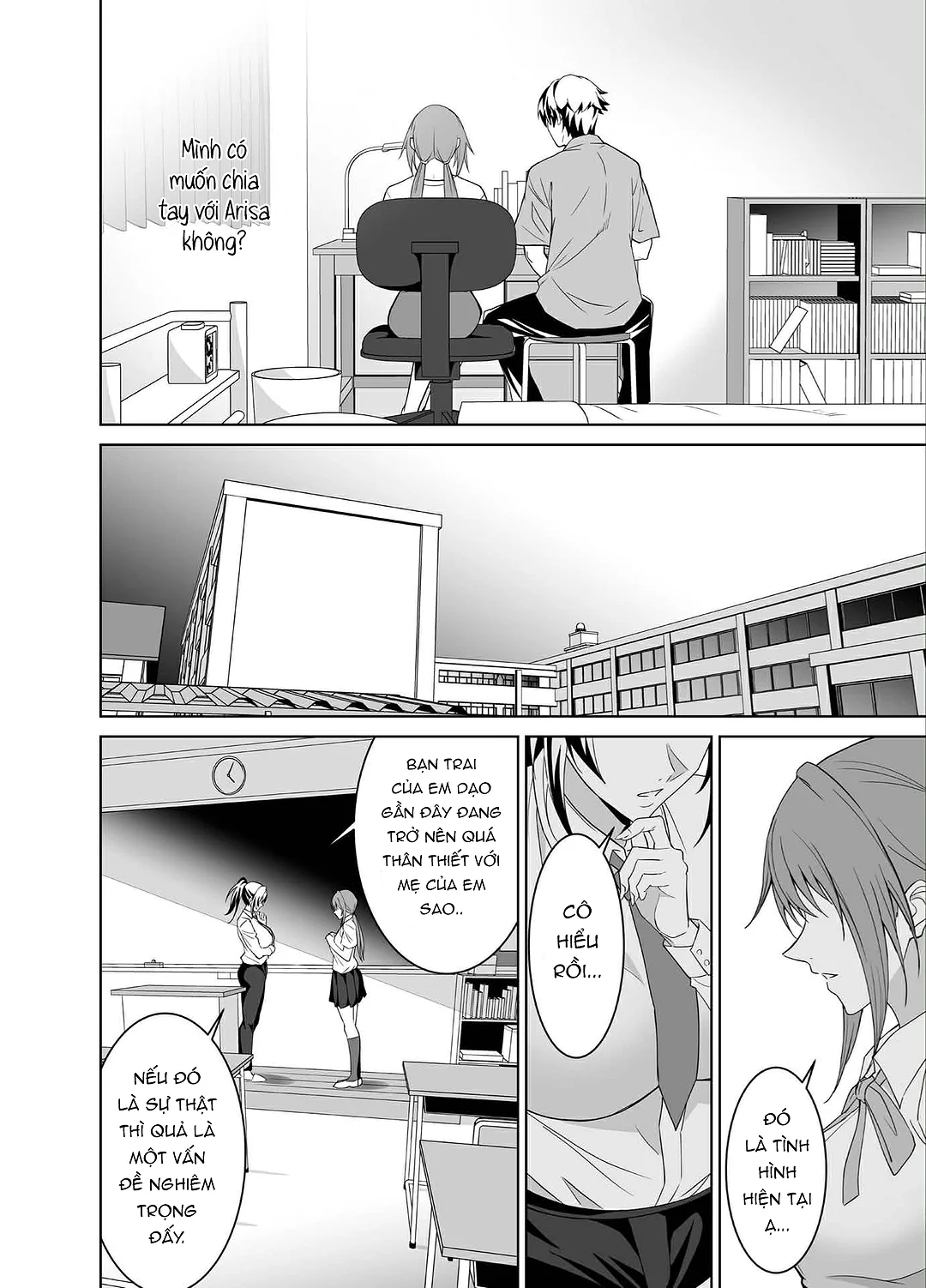 HentaiVN.net - Ảnh 96 - Thỏa thuận với Mẹ bạn gái - Chap 2