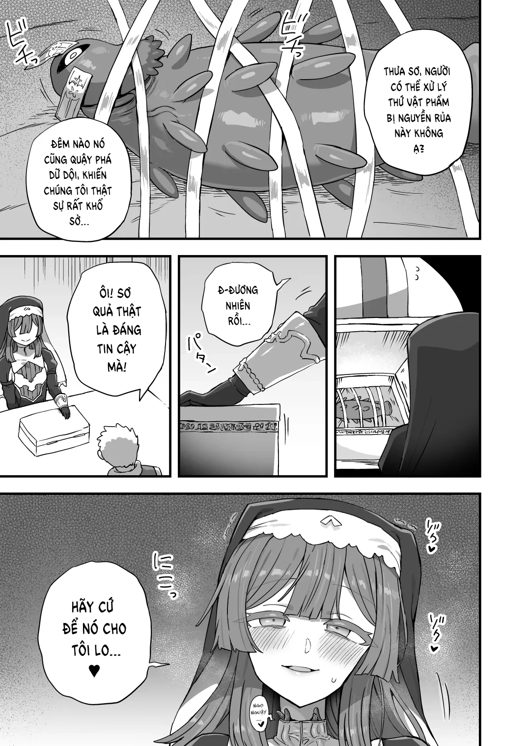 HentaiVN.net - Ảnh 15 - Bí mật của sơ - Chap 1
