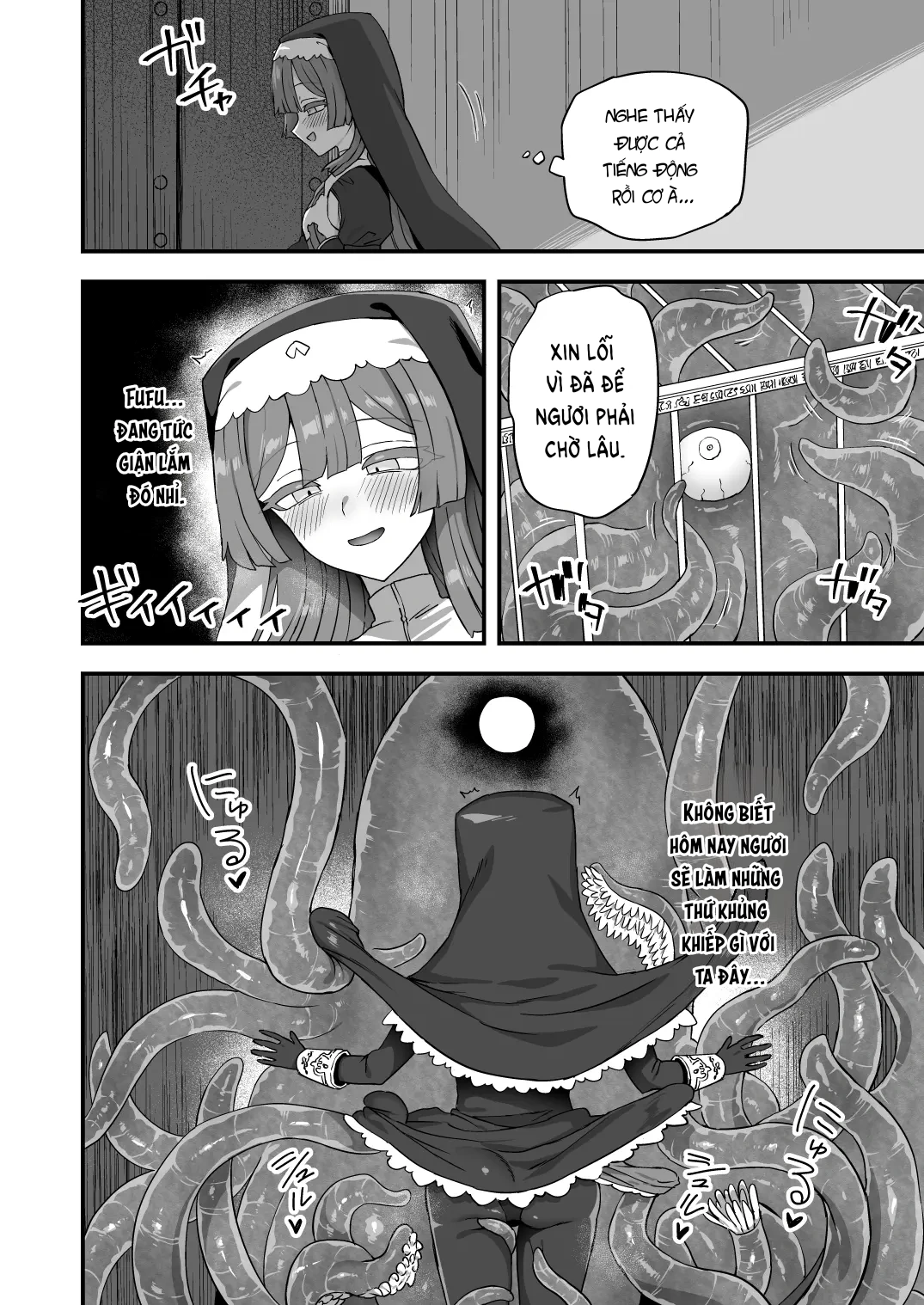 HentaiVN.net - Ảnh 4 - Bí mật của sơ - Chap 1