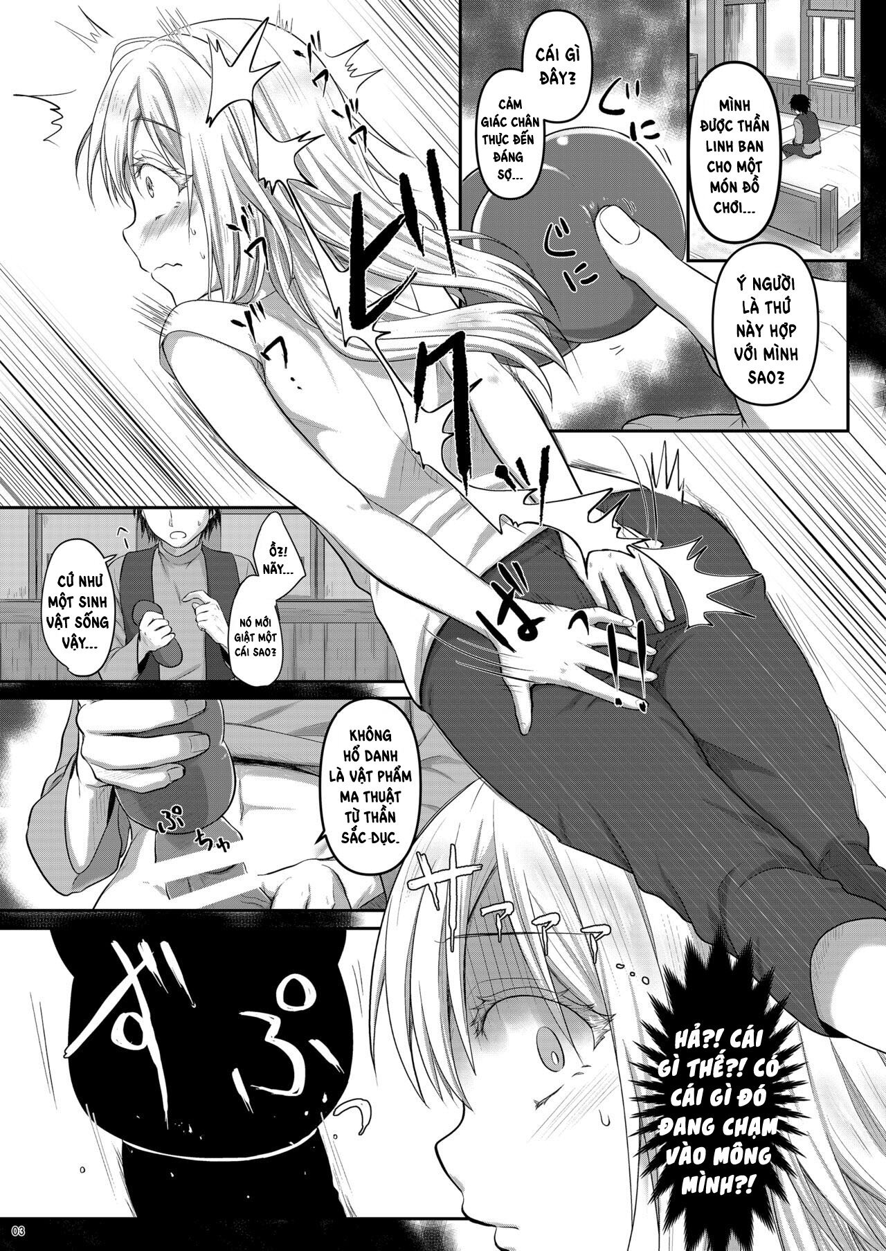 HentaiVN.net - Ảnh 4 - Lỗ đít của mình kết nối với món đồ chơi ma thuật sao!? - Chap 1