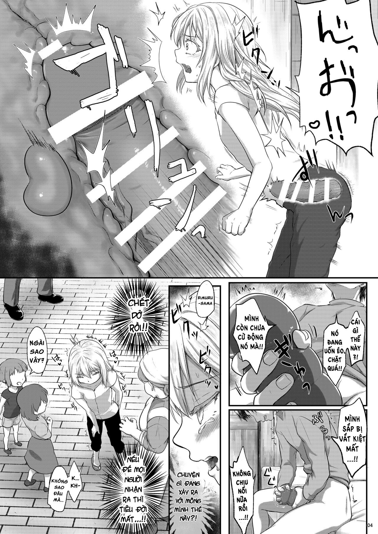 HentaiVN.net - Ảnh 5 - Lỗ đít của mình kết nối với món đồ chơi ma thuật sao!? - Chap 1