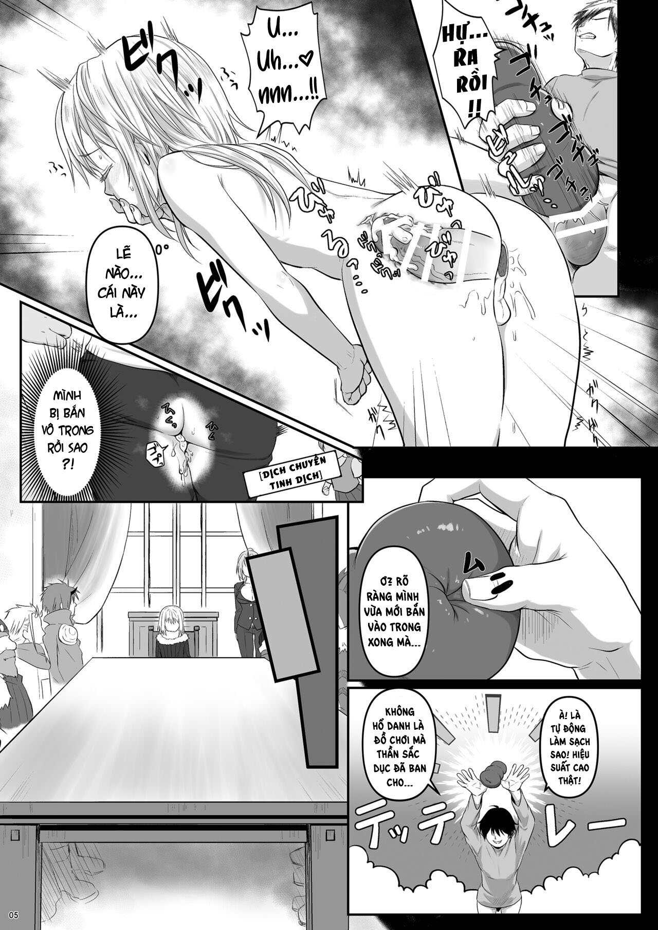 HentaiVN.net - Ảnh 6 - Lỗ đít của mình kết nối với món đồ chơi ma thuật sao!? - Chap 1