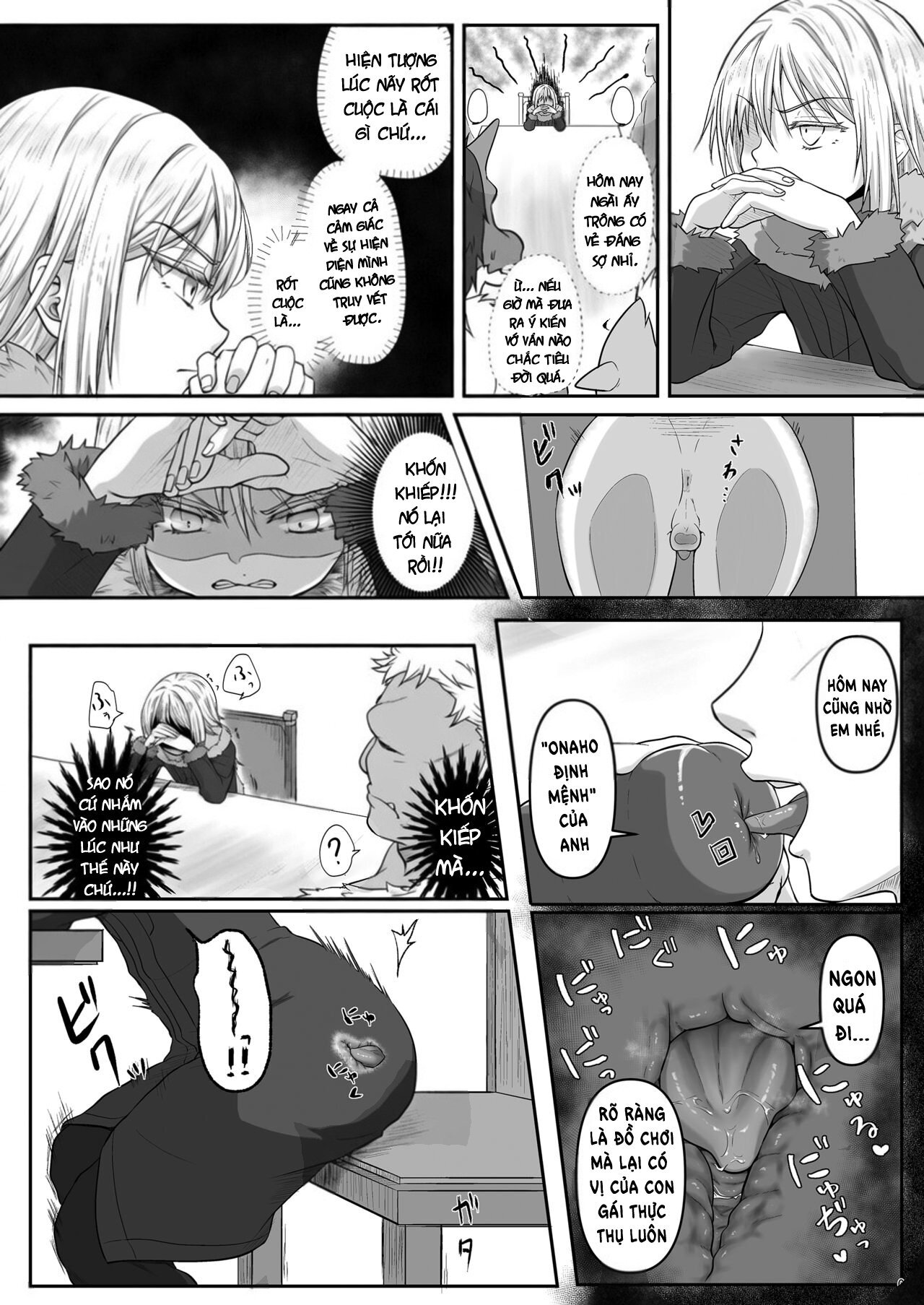 HentaiVN.net - Ảnh 7 - Lỗ đít của mình kết nối với món đồ chơi ma thuật sao!? - Chap 1