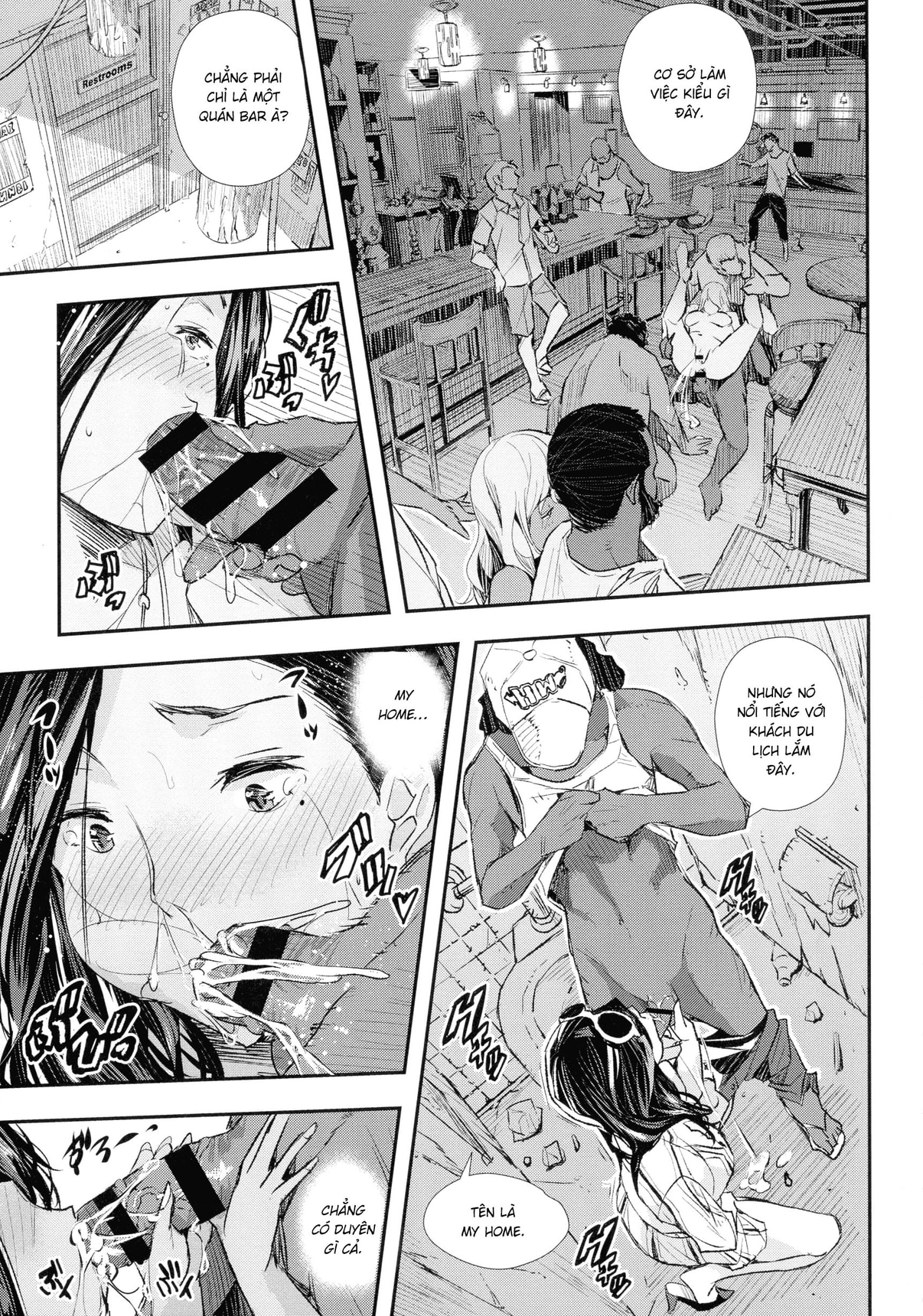 HentaiVN.net - Ảnh 32 - Lời thú nhận sau lưng - Chap 4