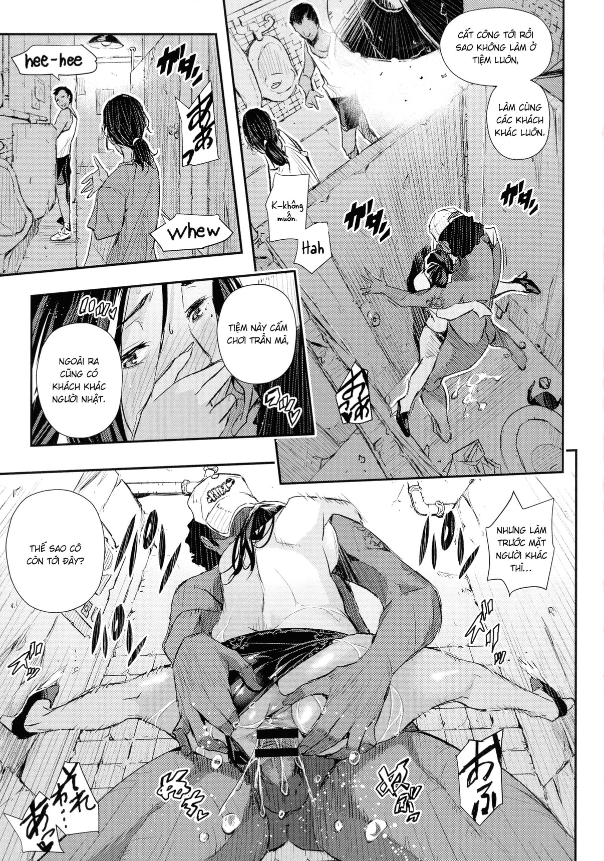 HentaiVN.net - Ảnh 36 - Lời thú nhận sau lưng - Chap 4