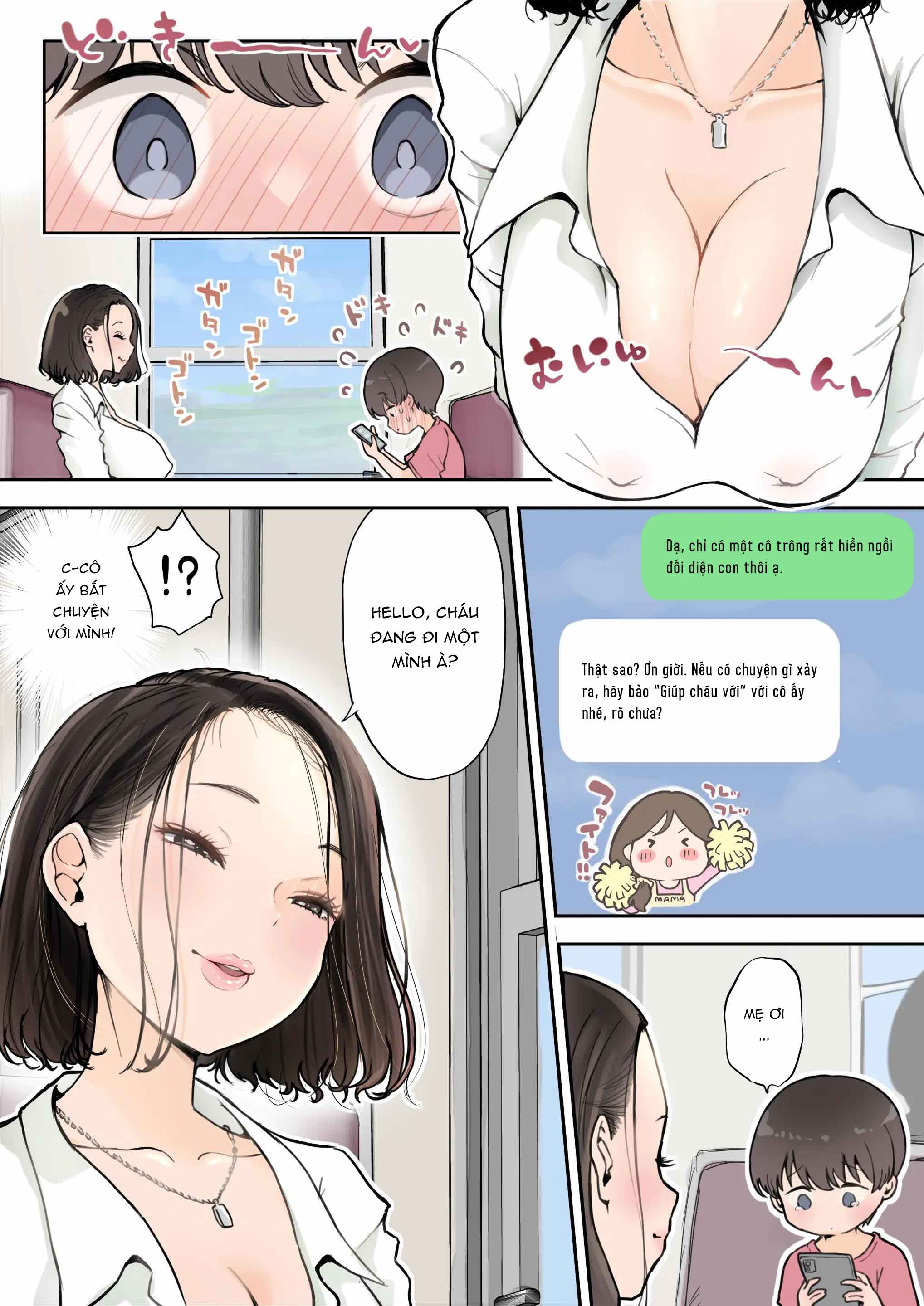 HentaiVN.net - Ảnh 4 - Chị gái đối diện trông khả nghi quáaa ! - Chap 1