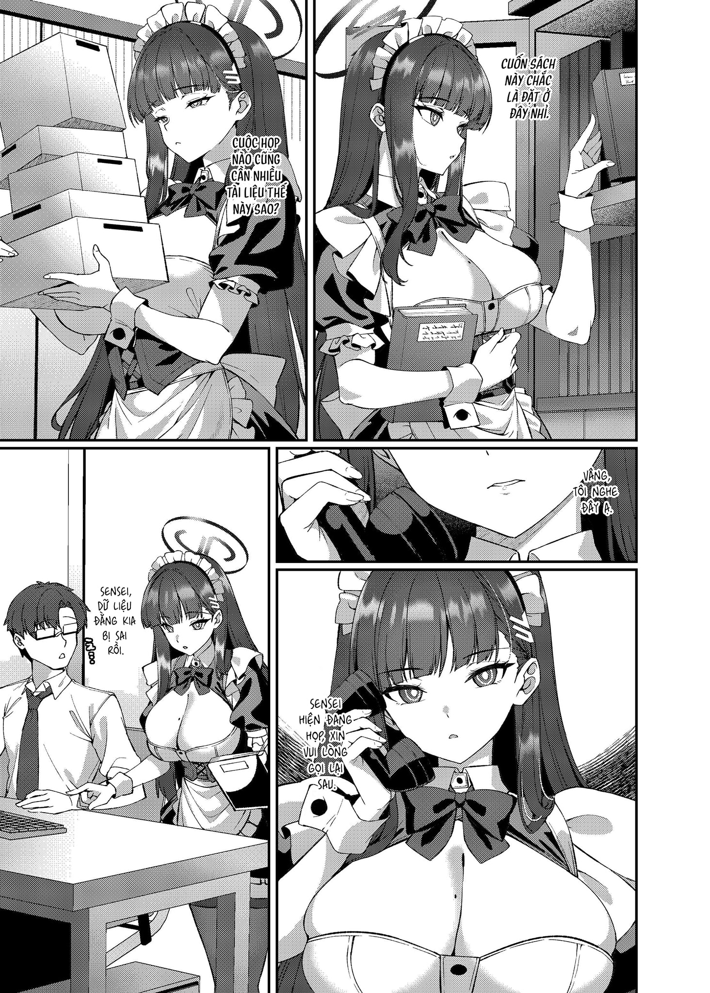 HentaiVN.net - Ảnh 4 - Một ngày làm hầu gái của Rio - Chap 1