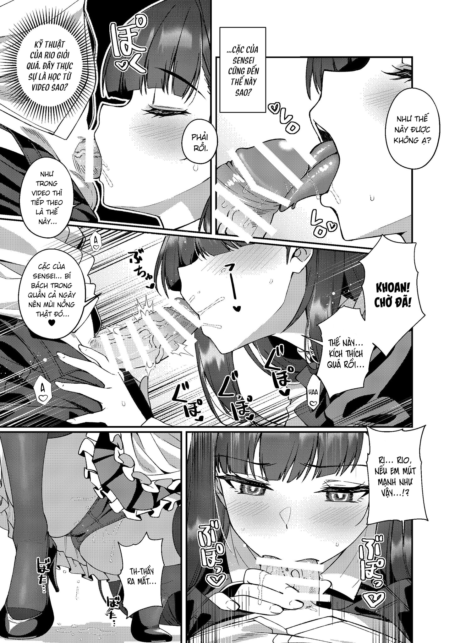 HentaiVN.net - Ảnh 10 - Một ngày làm hầu gái của Rio - Chap 1