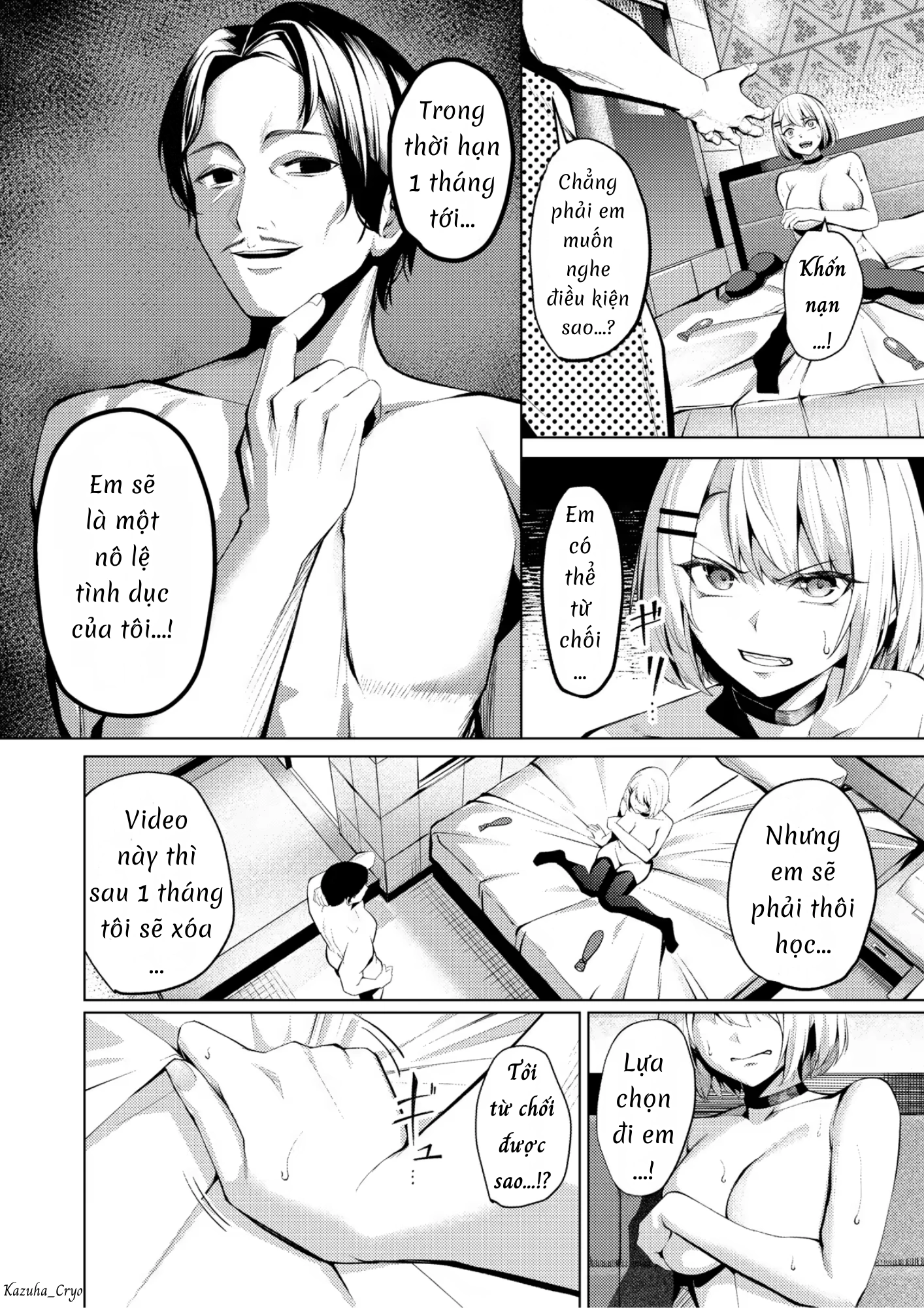HentaiVN.net - Ảnh 10 - Nữ sinh cá biệt...! - Chap 1