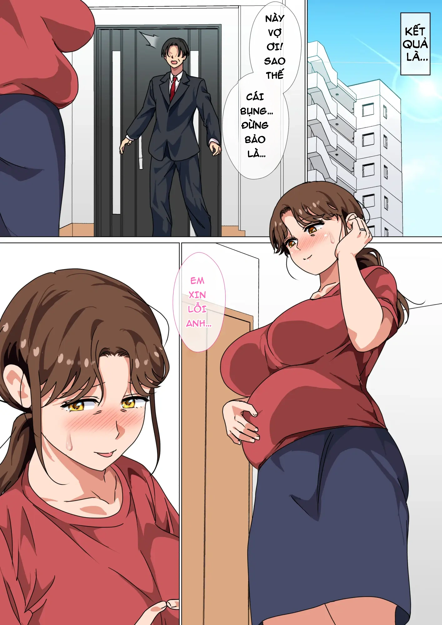 HentaiVN.net - Ảnh 46 - Musuko no Tsuyosugiru Seiyoku o Kaishou Suru no wa Haha no Tsutome desu! - Chap 1