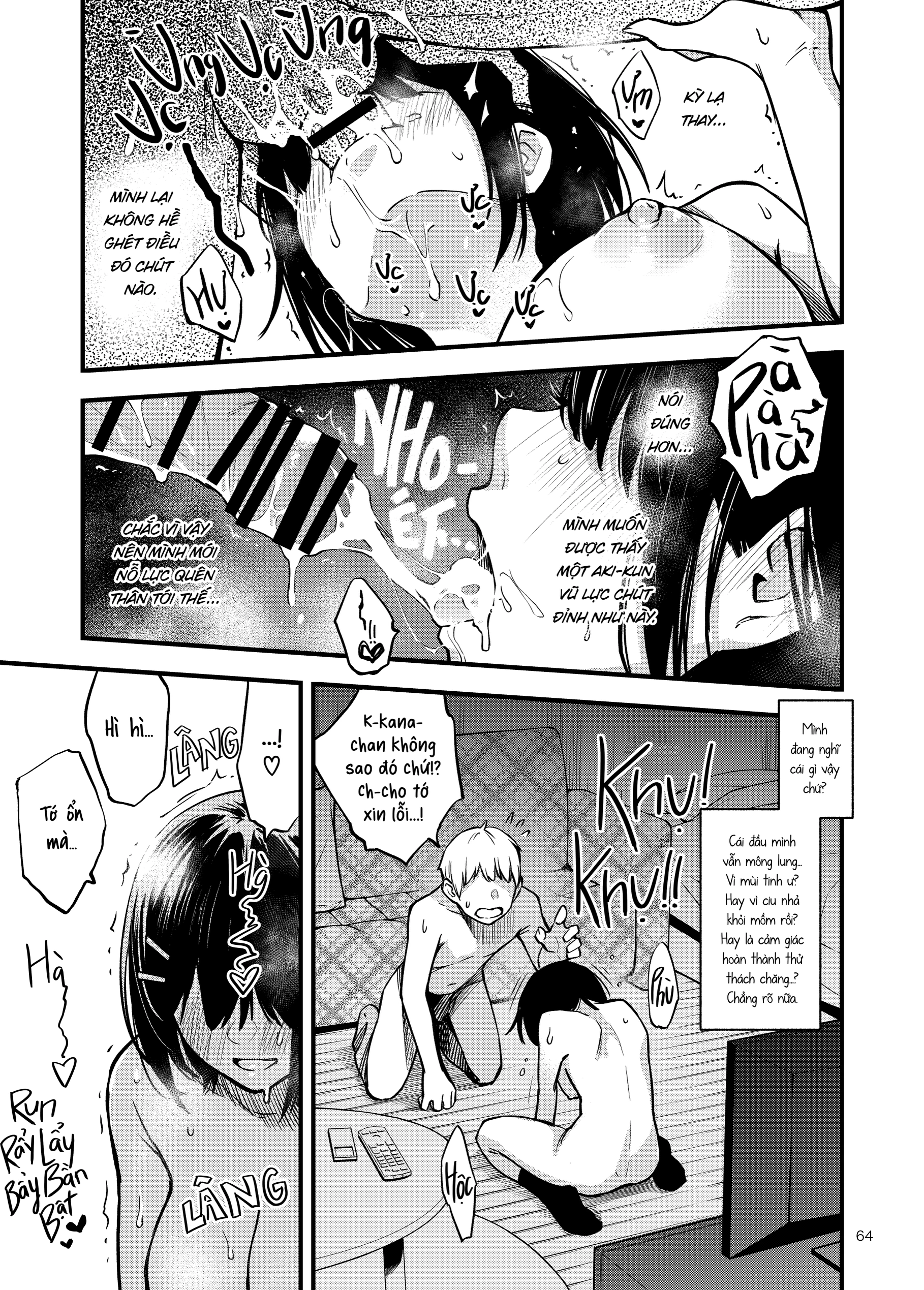 HentaiVN.net - Ảnh 8 - [FULL SFX] Cặp Đôi Trong Trắng Giờ Đã Được "Khai Sáng" Sau Khi Trao Nhau Lần Đầu - Chap 8