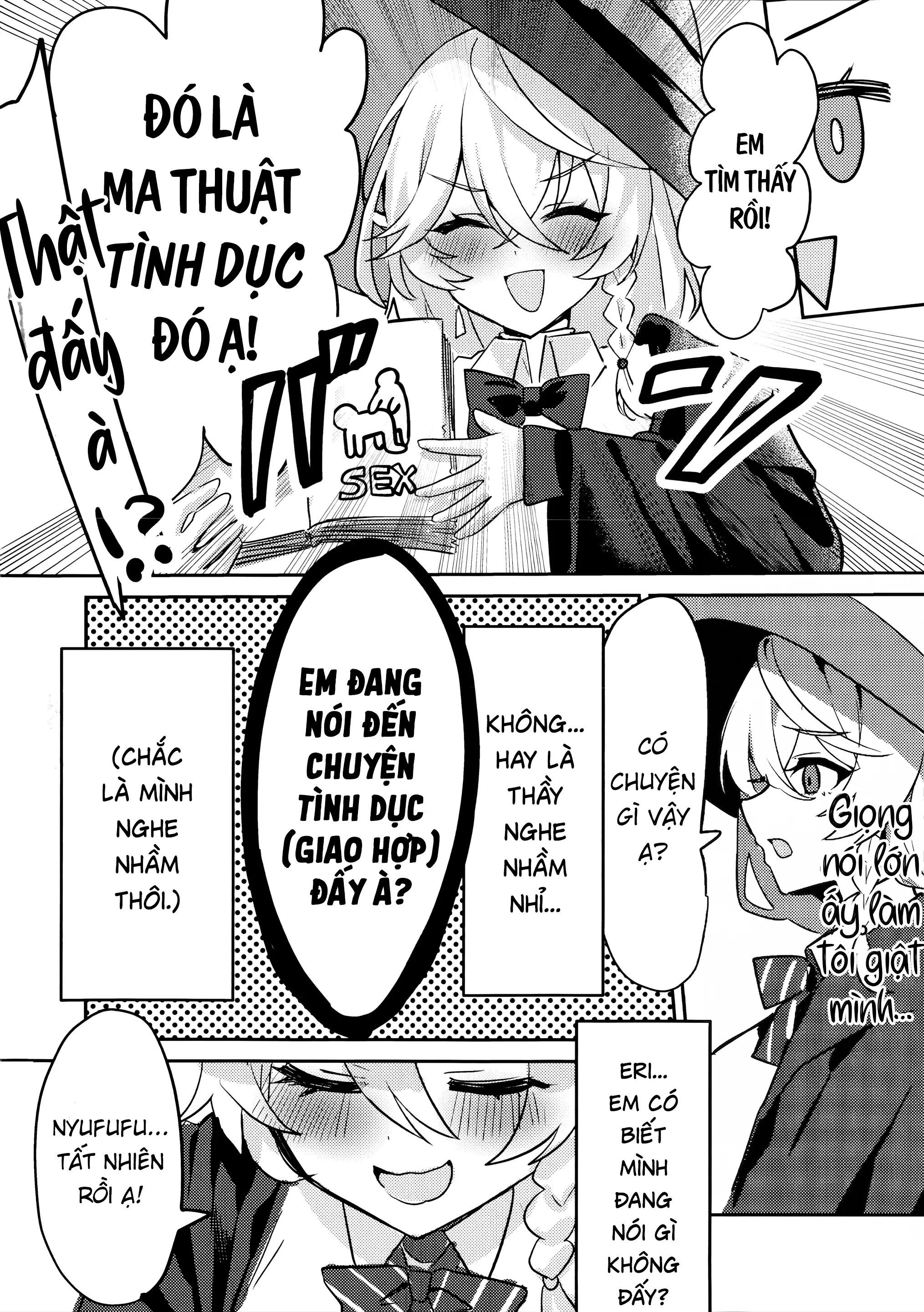 HentaiVN.net - Ảnh 4 - Phép thuật bí mật - Chap 1