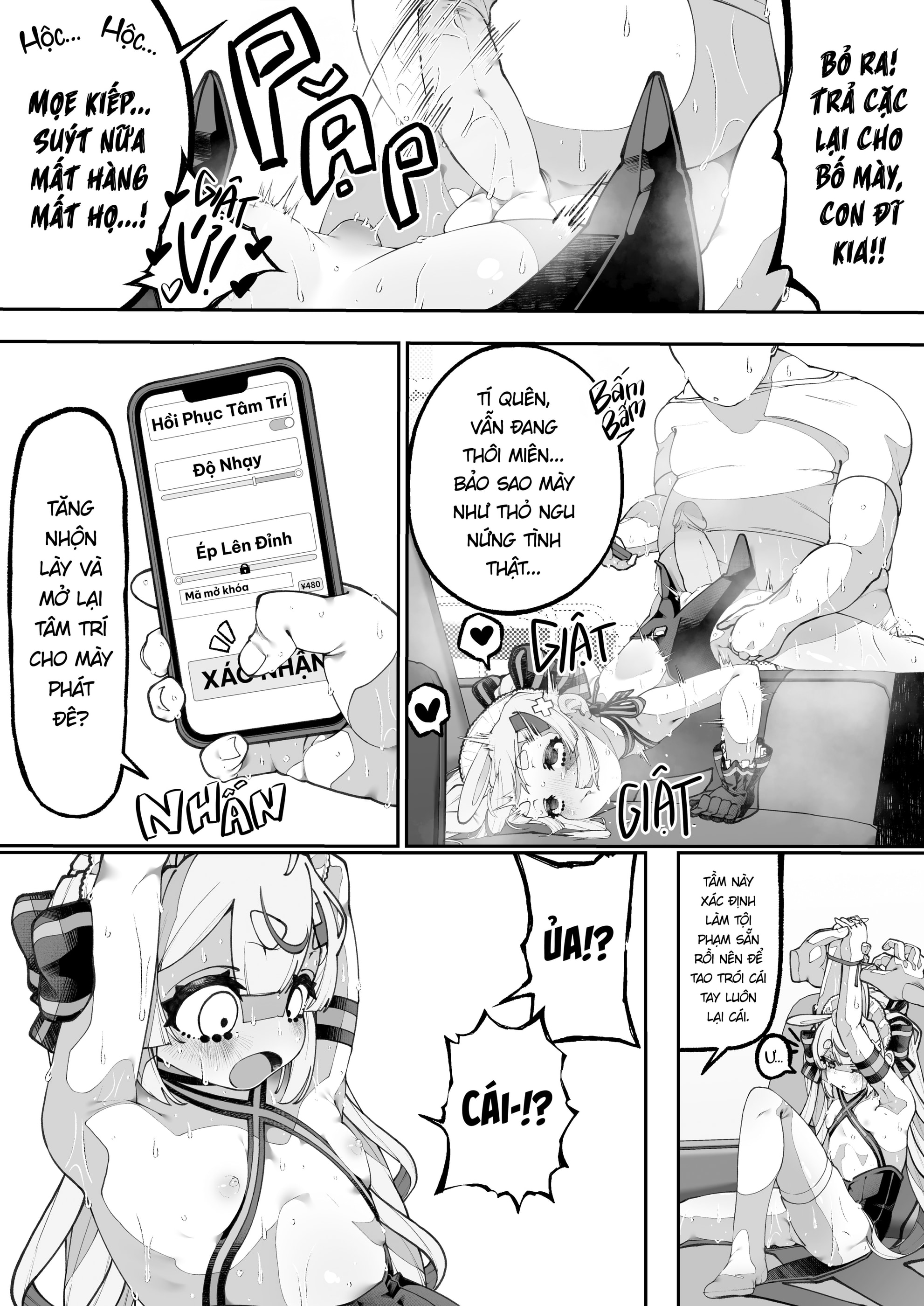 HentaiVN.net - Ảnh 19 - "Chú" Thỏ Nứng Địt Dính Thôi Miên [Không Che, Full SFX] - Chap 1
